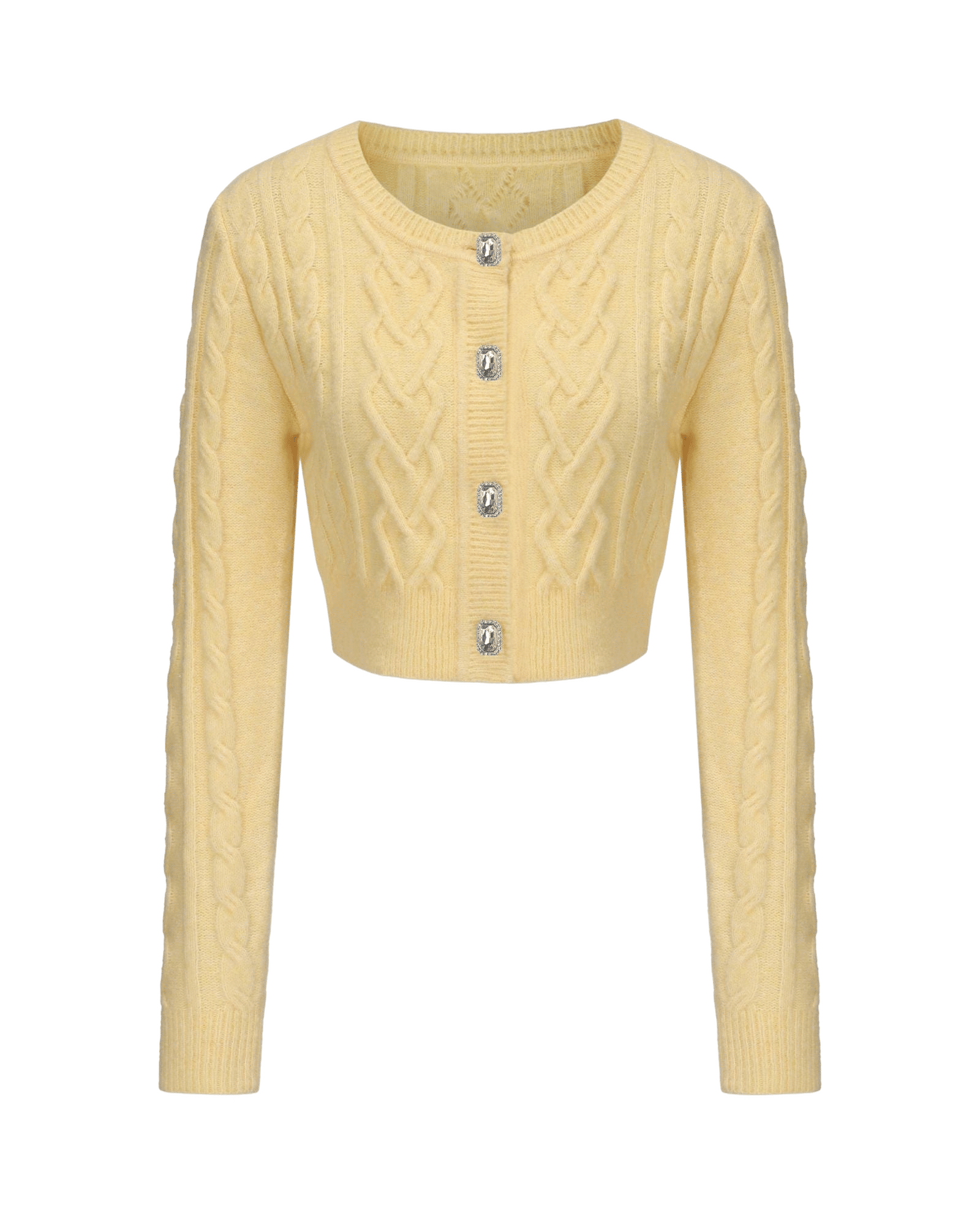 Evie Cardigan (Yellow) made by Nana Jacqueline