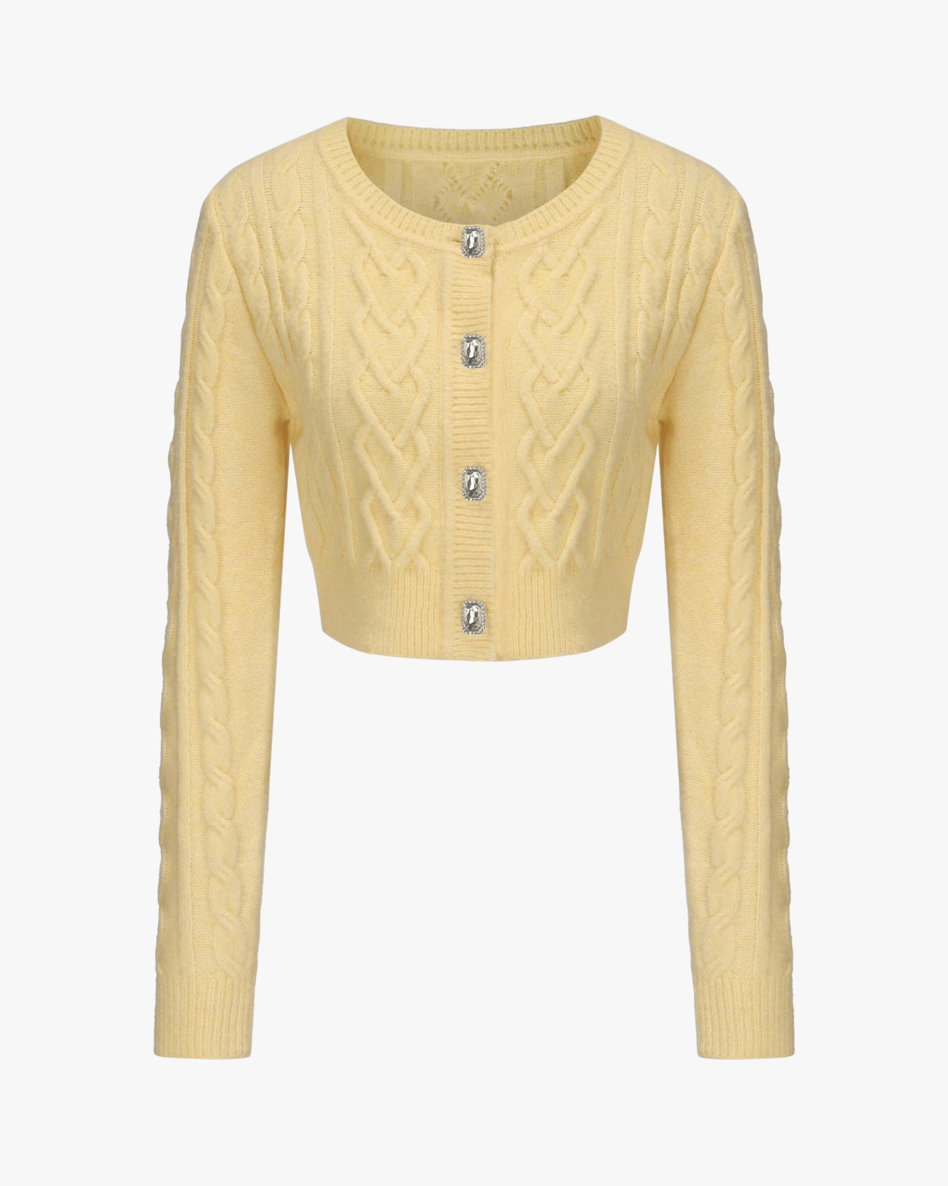 Evie Cardigan (Yellow) made by Nana Jacqueline