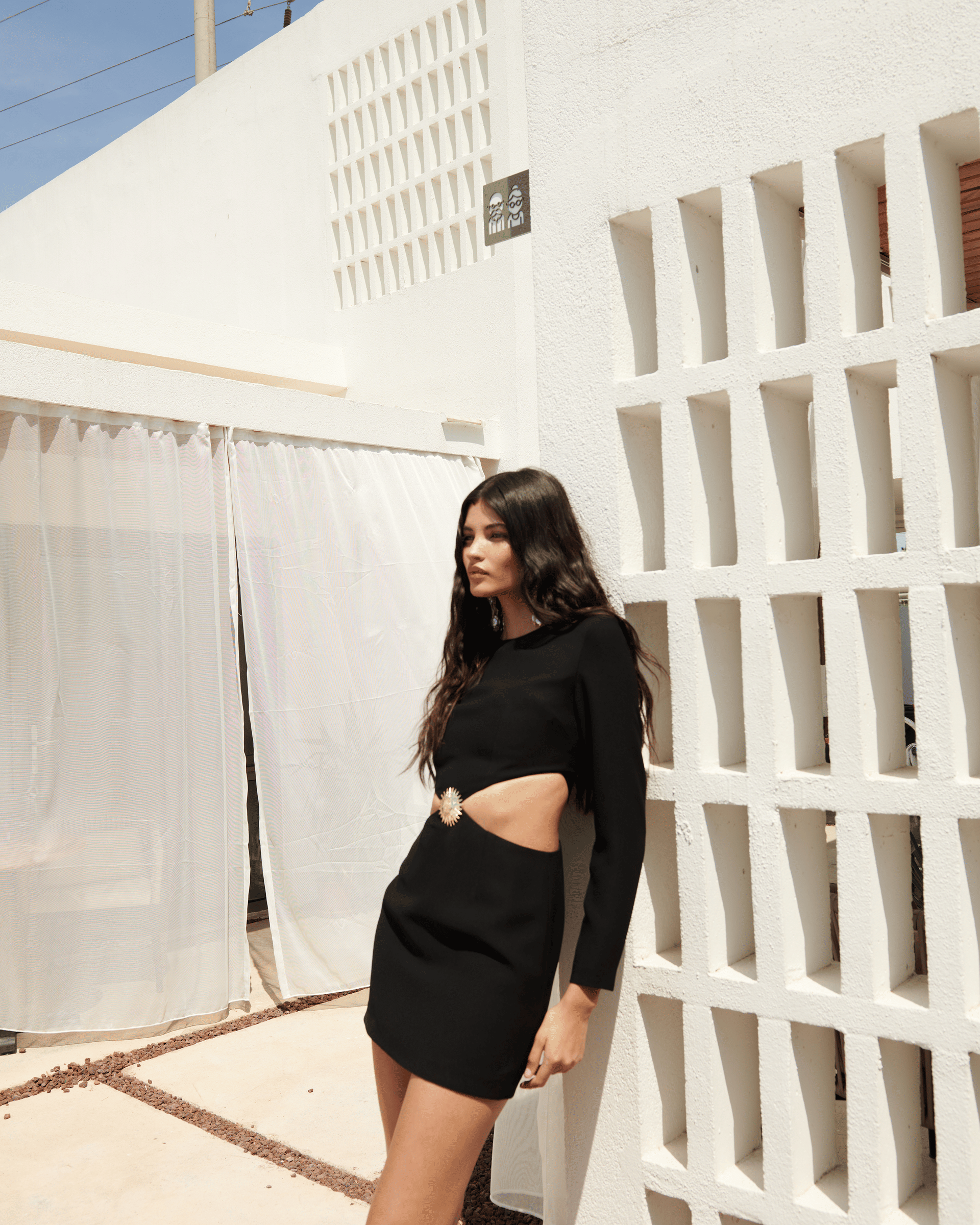 Marcella Dress - Black made by Gigii's