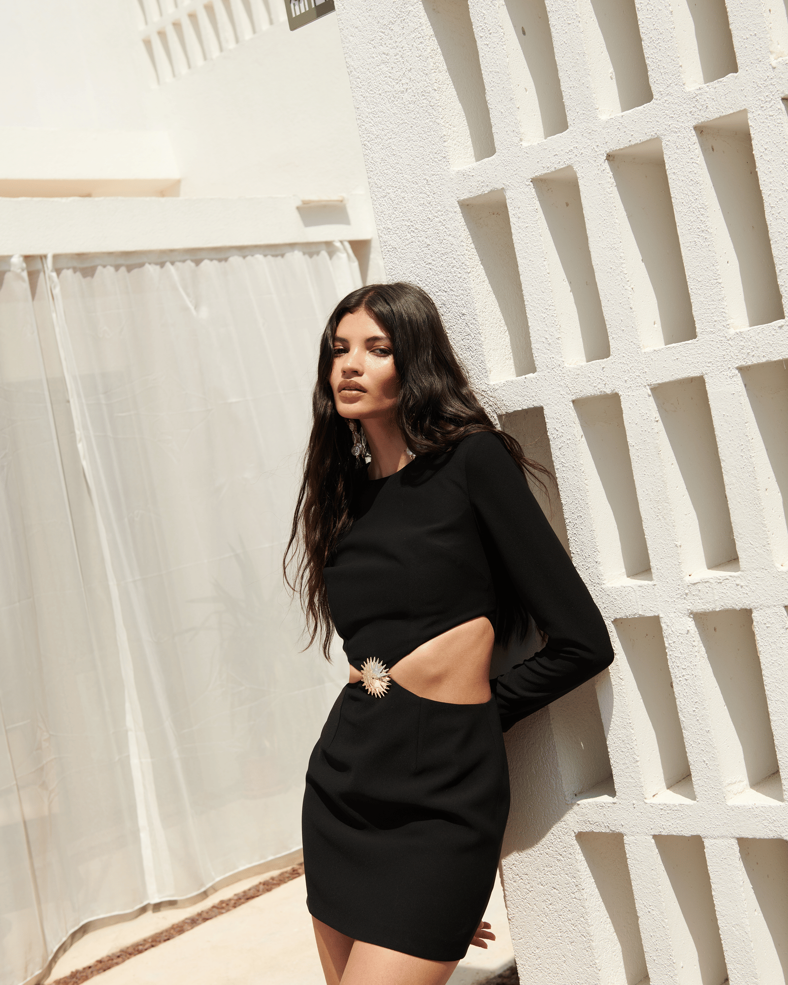 Marcella Dress - Black made by Gigii's