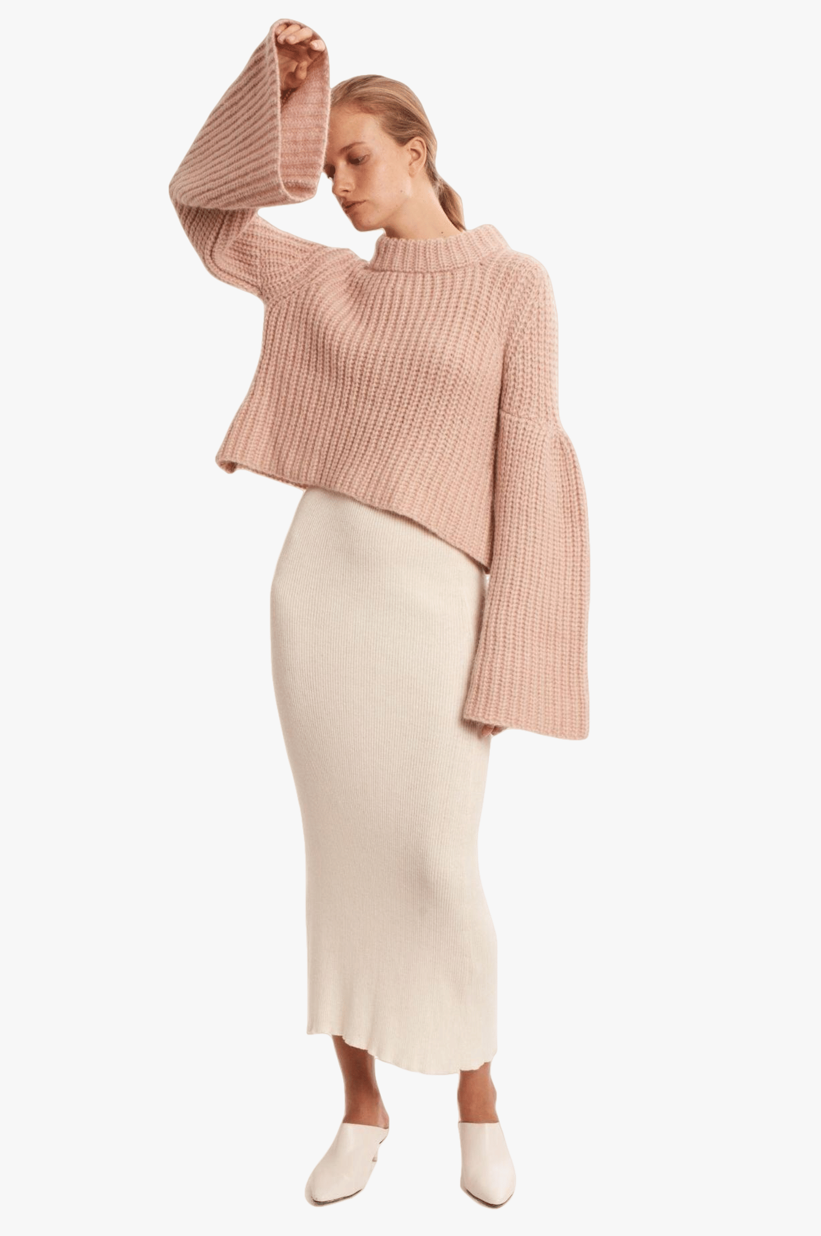 CELESTINE sweater in Pink made by AYNI