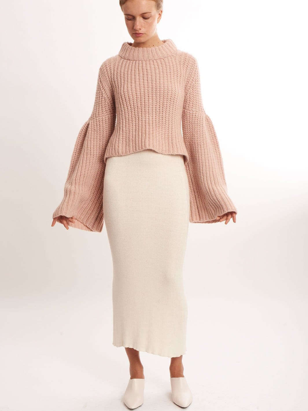 CELESTINE sweater in Pink made by AYNI