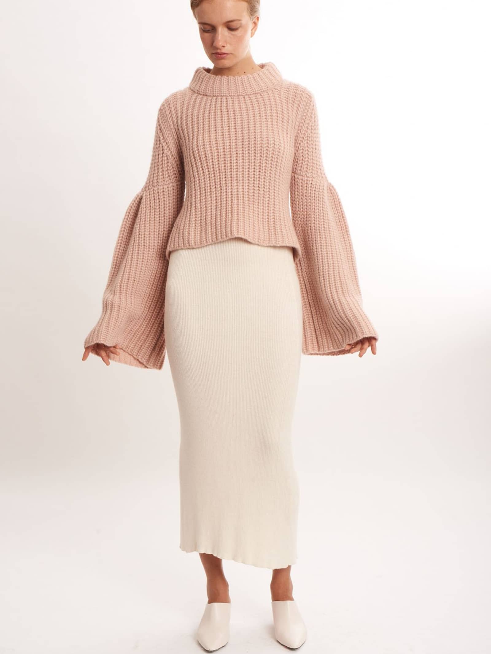 CELESTINE sweater in Pink made by AYNI