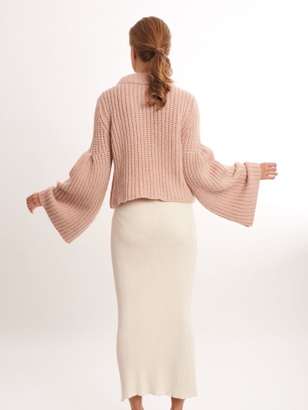 CELESTINE sweater in Pink made by AYNI