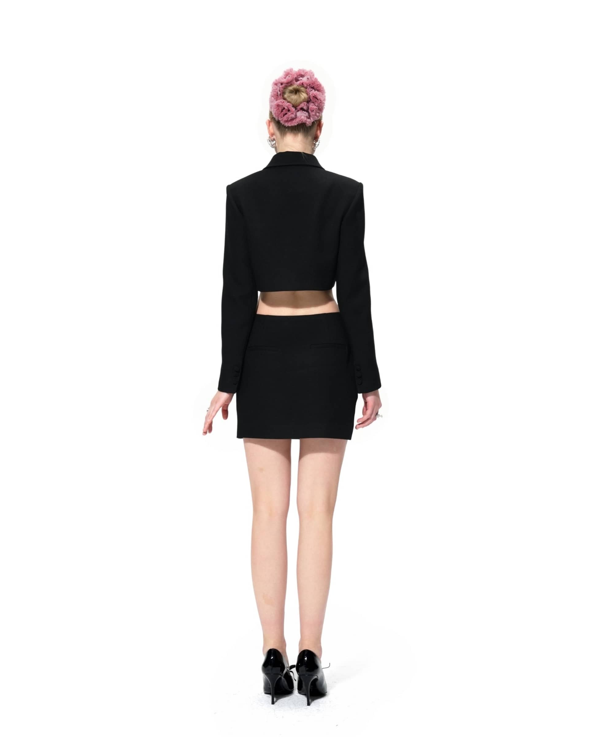 Vanessa Skirt (Black) made by Nana Jacqueline