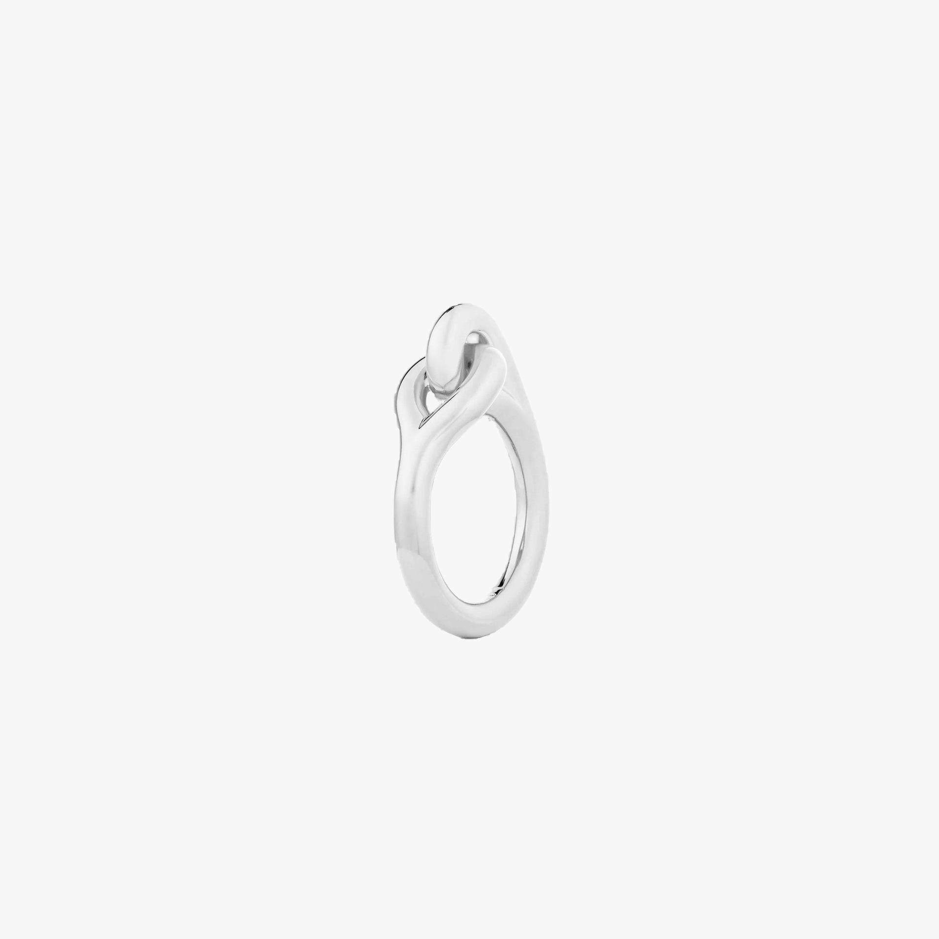 HENOSIS RING - RHODIUM PLATED SILVER made by ENNUI