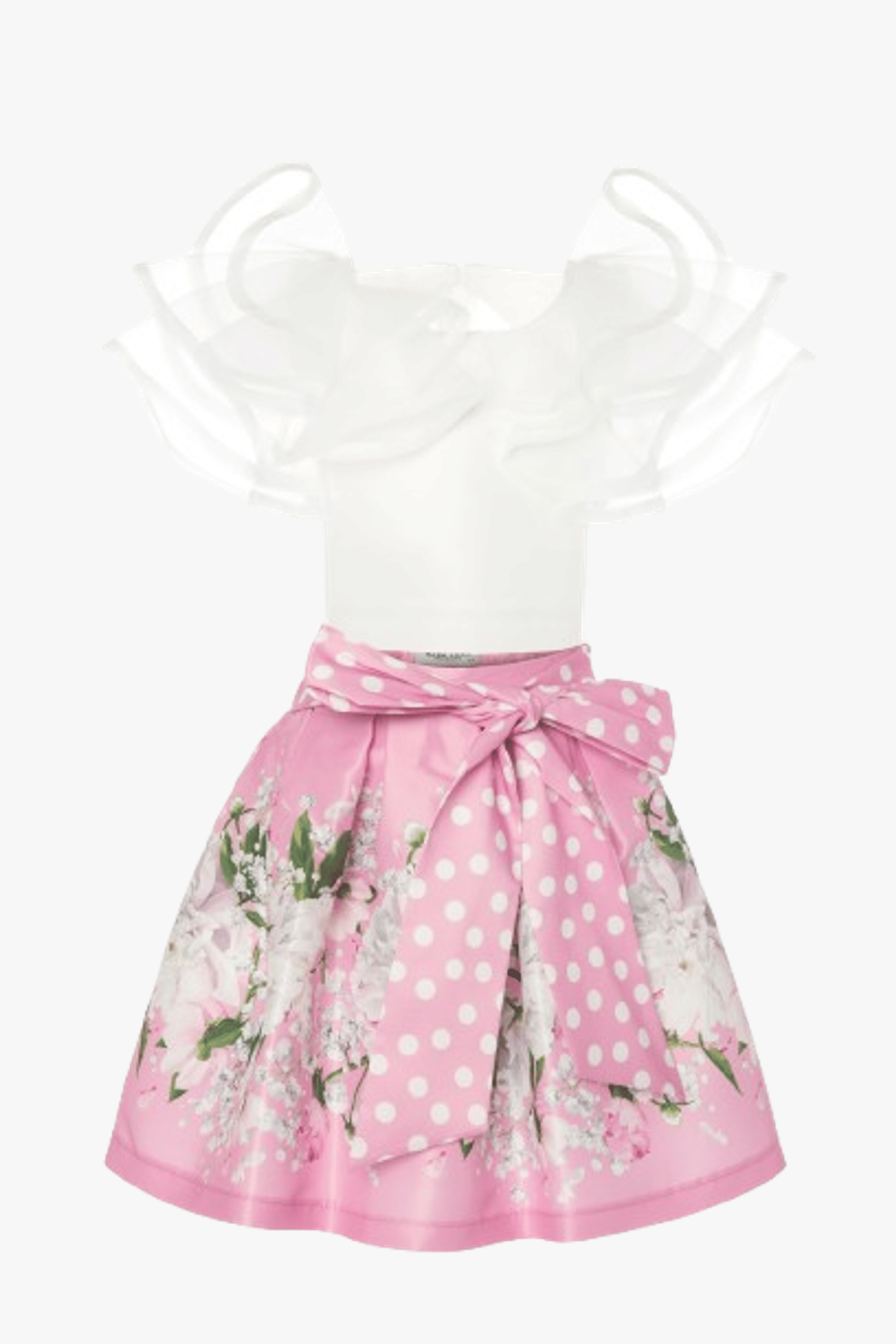 Ruffle Sleeve Outfit | 2 Pieces made by Mama Luma