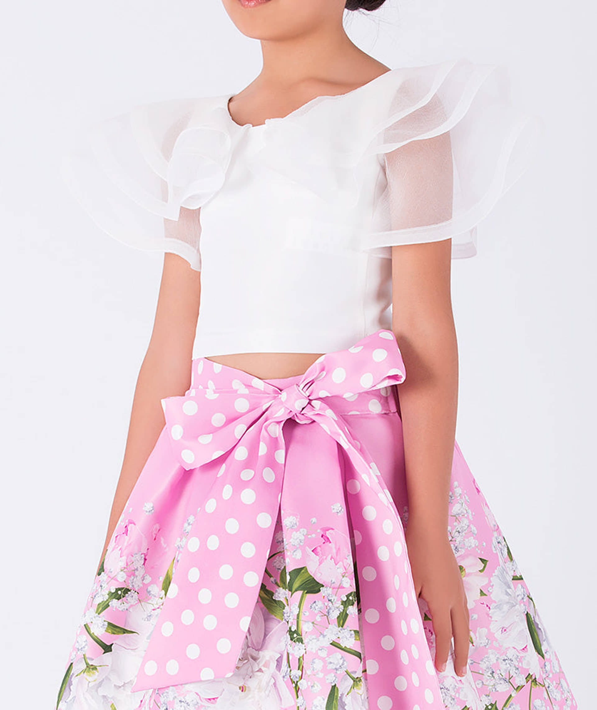 Ruffle Sleeve Outfit | 2 Pieces made by Mama Luma