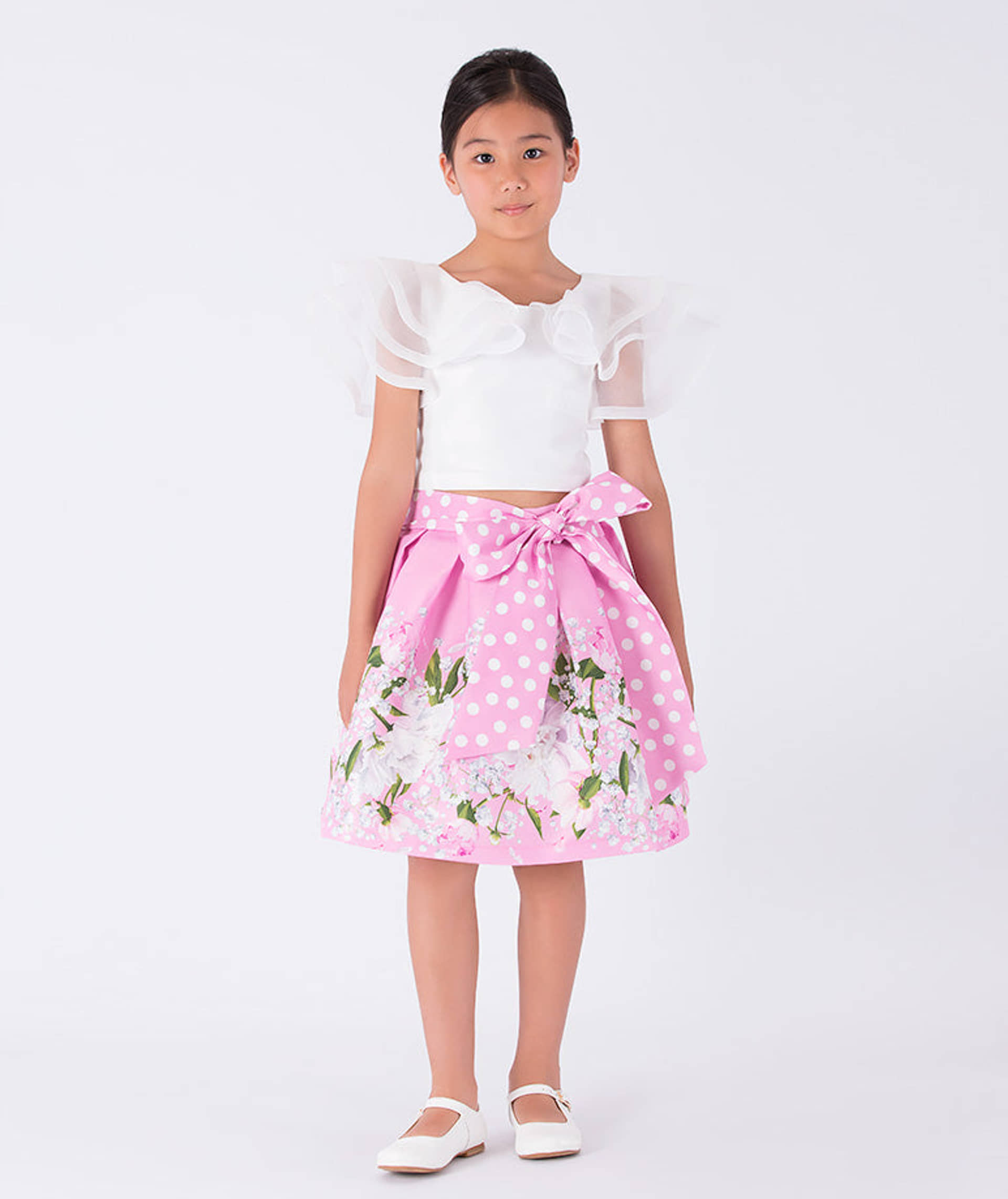 Ruffle Sleeve Outfit | 2 Pieces made by Mama Luma