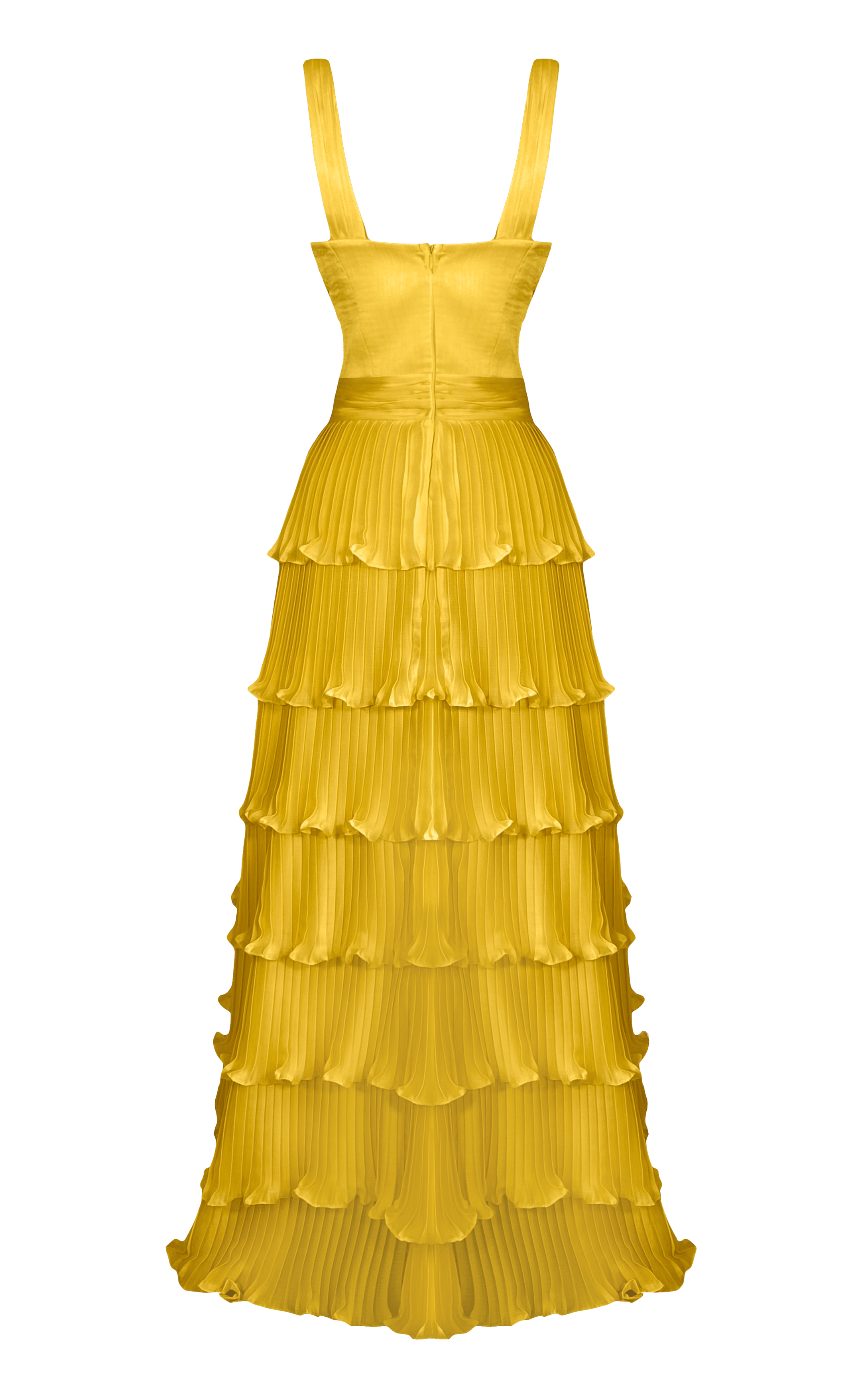 Devin Dress - Yellow in Yellow made by Gigii's