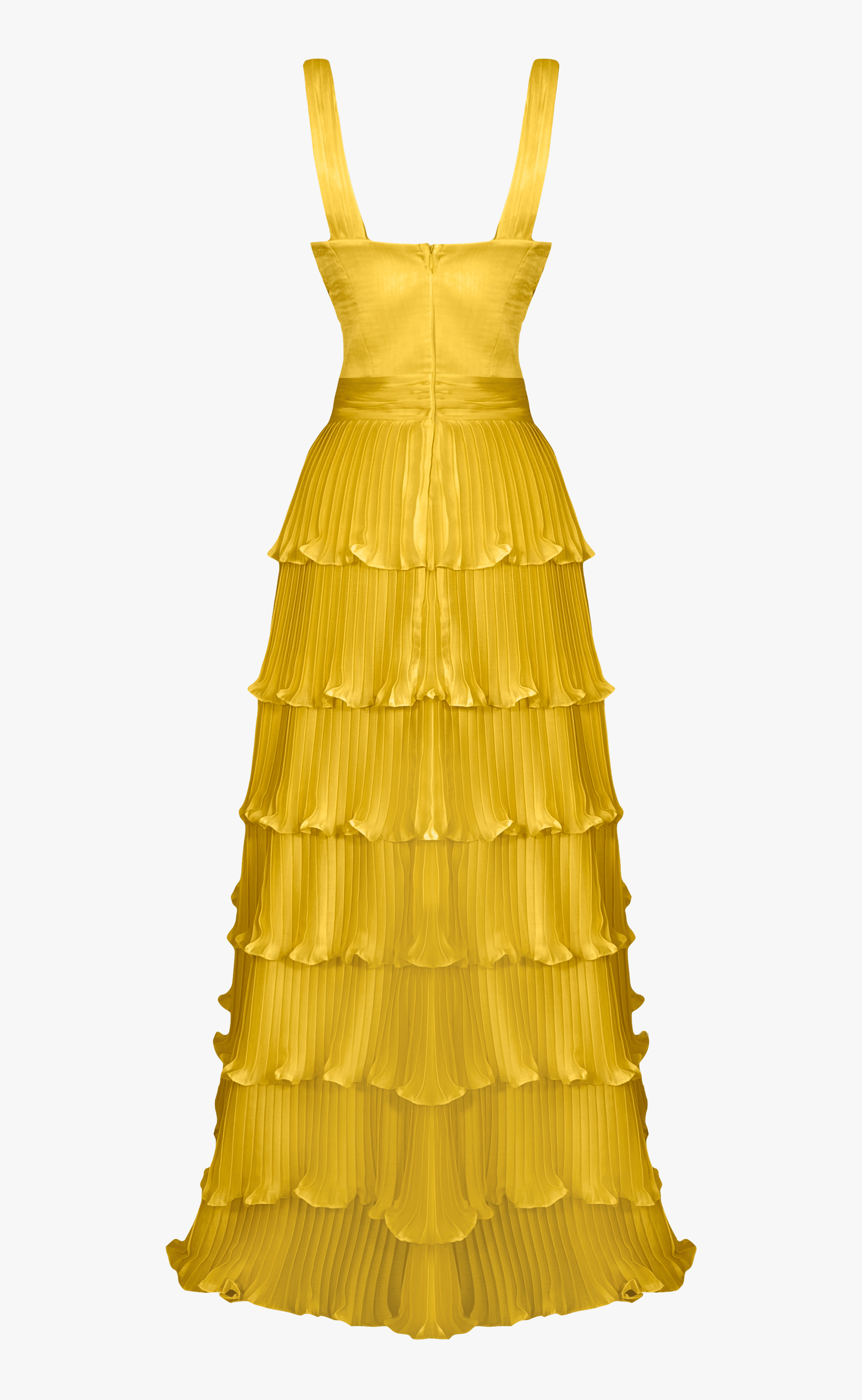 Devin Dress - Yellow in Yellow made by Gigii's