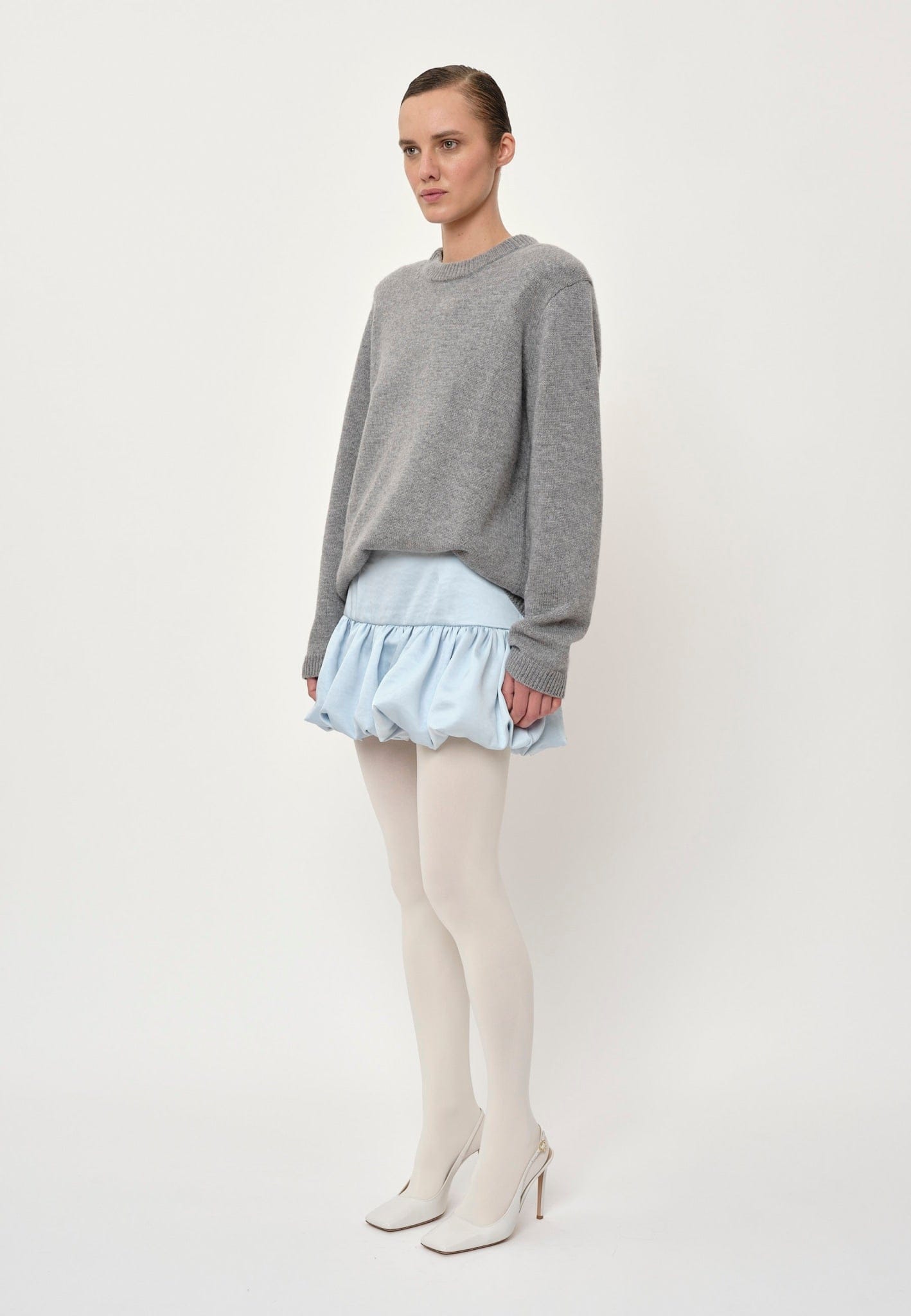 Laja Skirt - Light Blue made by HERSKIND