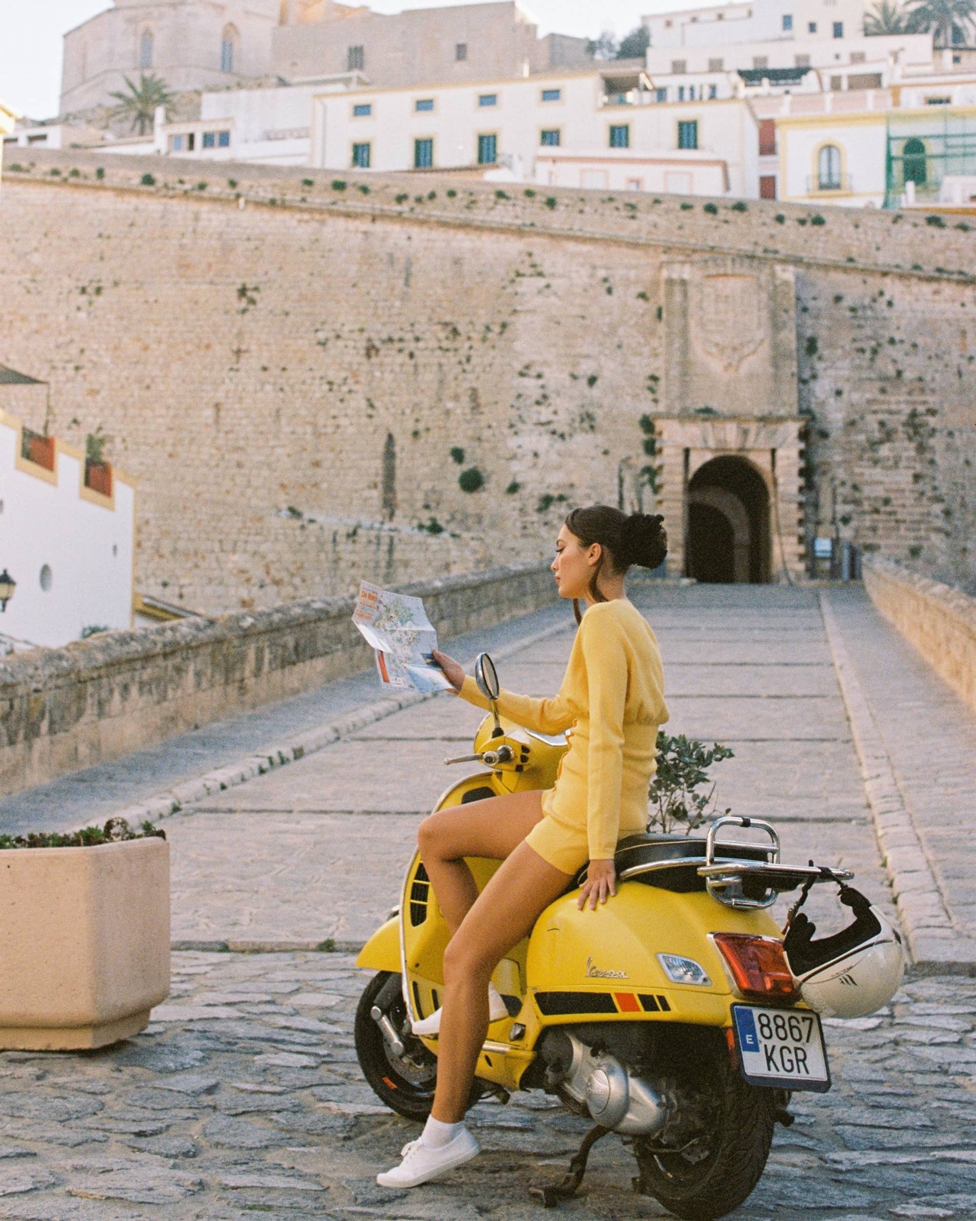 Naomi Knit Set (Yellow) made by Nana Jacqueline