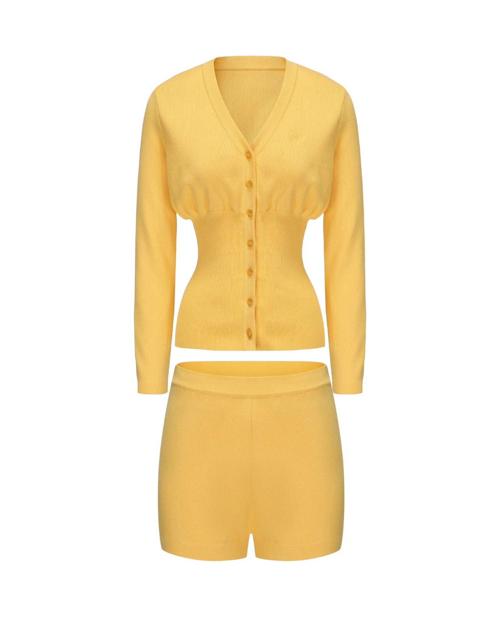 Naomi Knit Set (Yellow) made by Nana Jacqueline