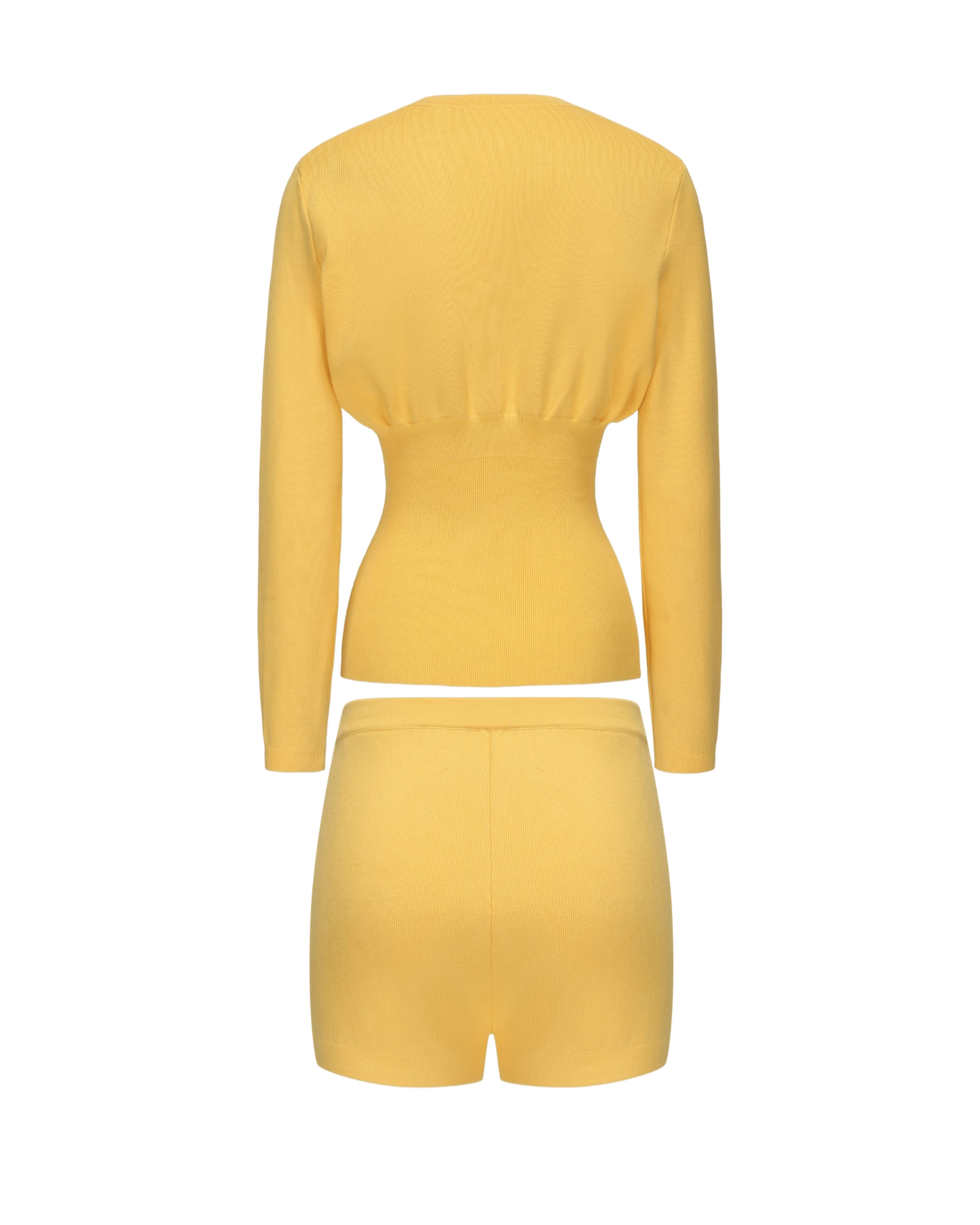 Naomi Knit Set (Yellow) made by Nana Jacqueline