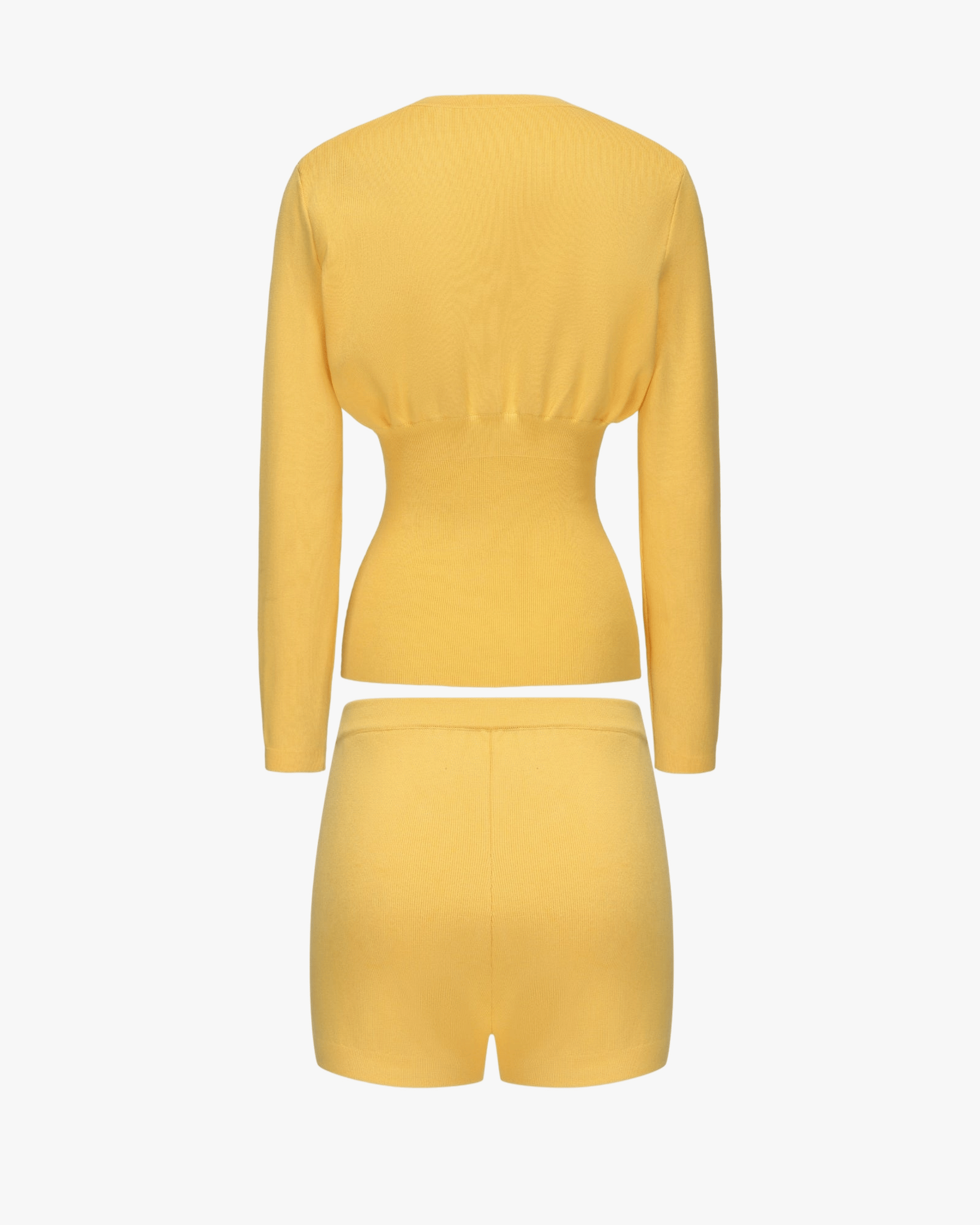 Naomi Knit Set (Yellow) made by Nana Jacqueline