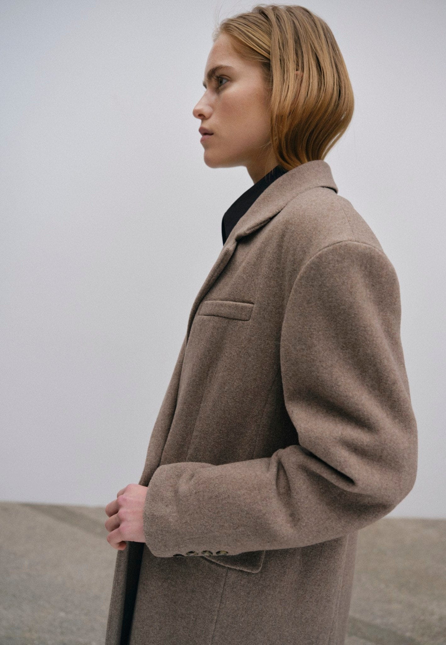 Wanda  Coat - Deep Sand made by HERSKIND