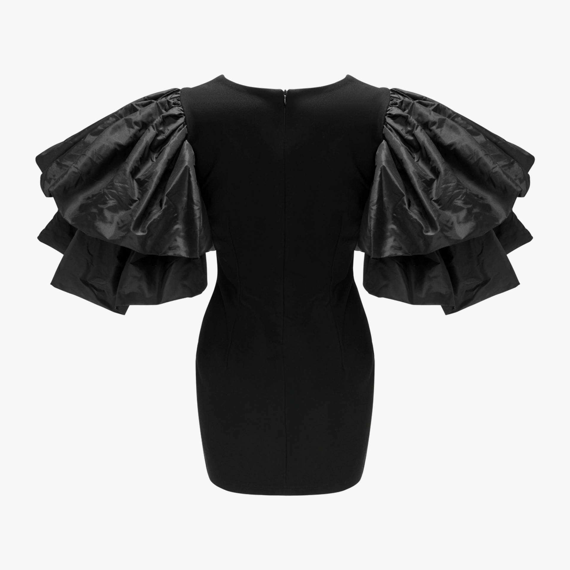 Dress With Deep Neckline made by YAVORSKA