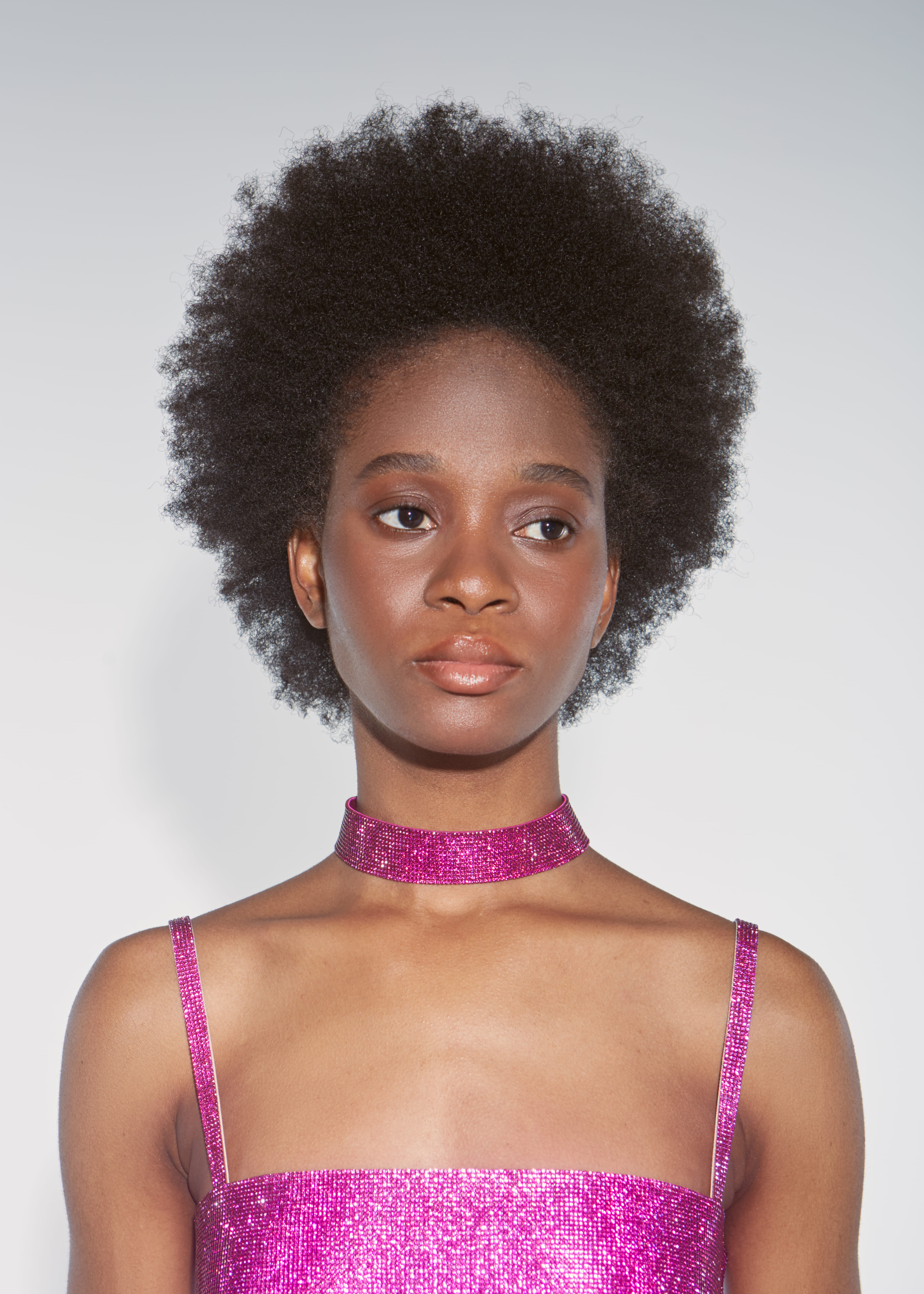 Charlotte Choker Barbie Pink made by NUÉ