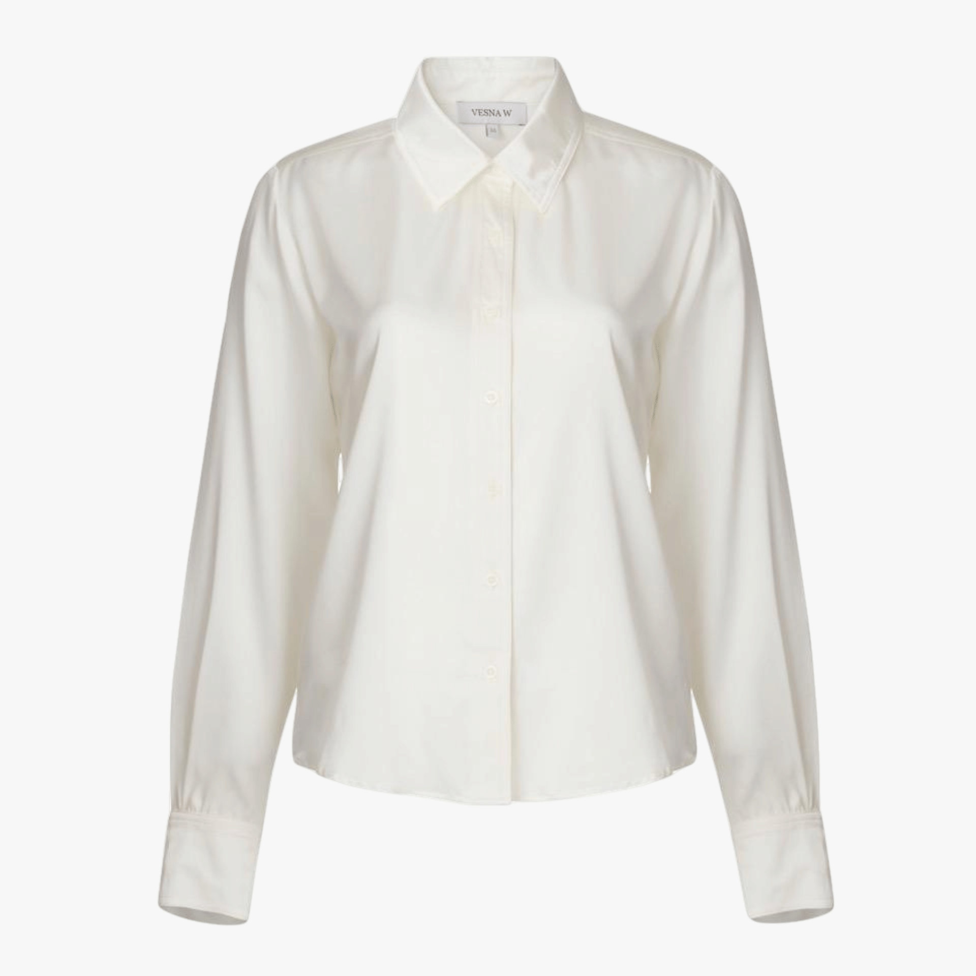 Blouse Jill Ivory Silk made by Vesna W