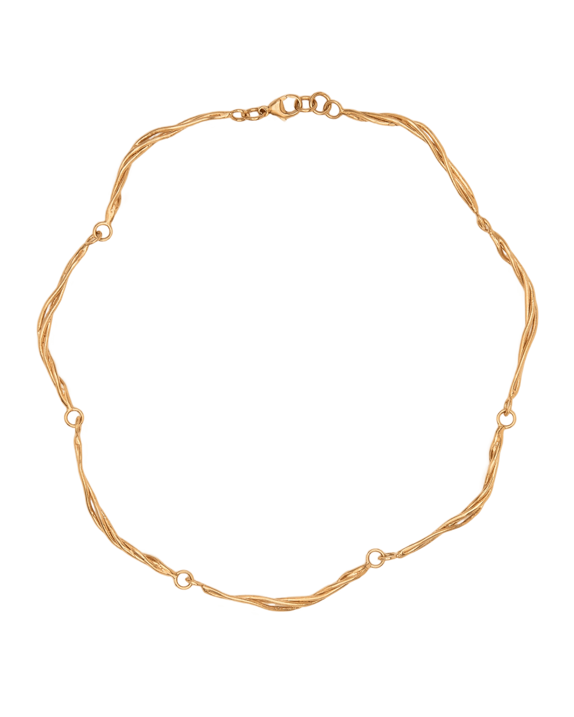 LIANA CHOKER GOLD made by Carolina De Barros