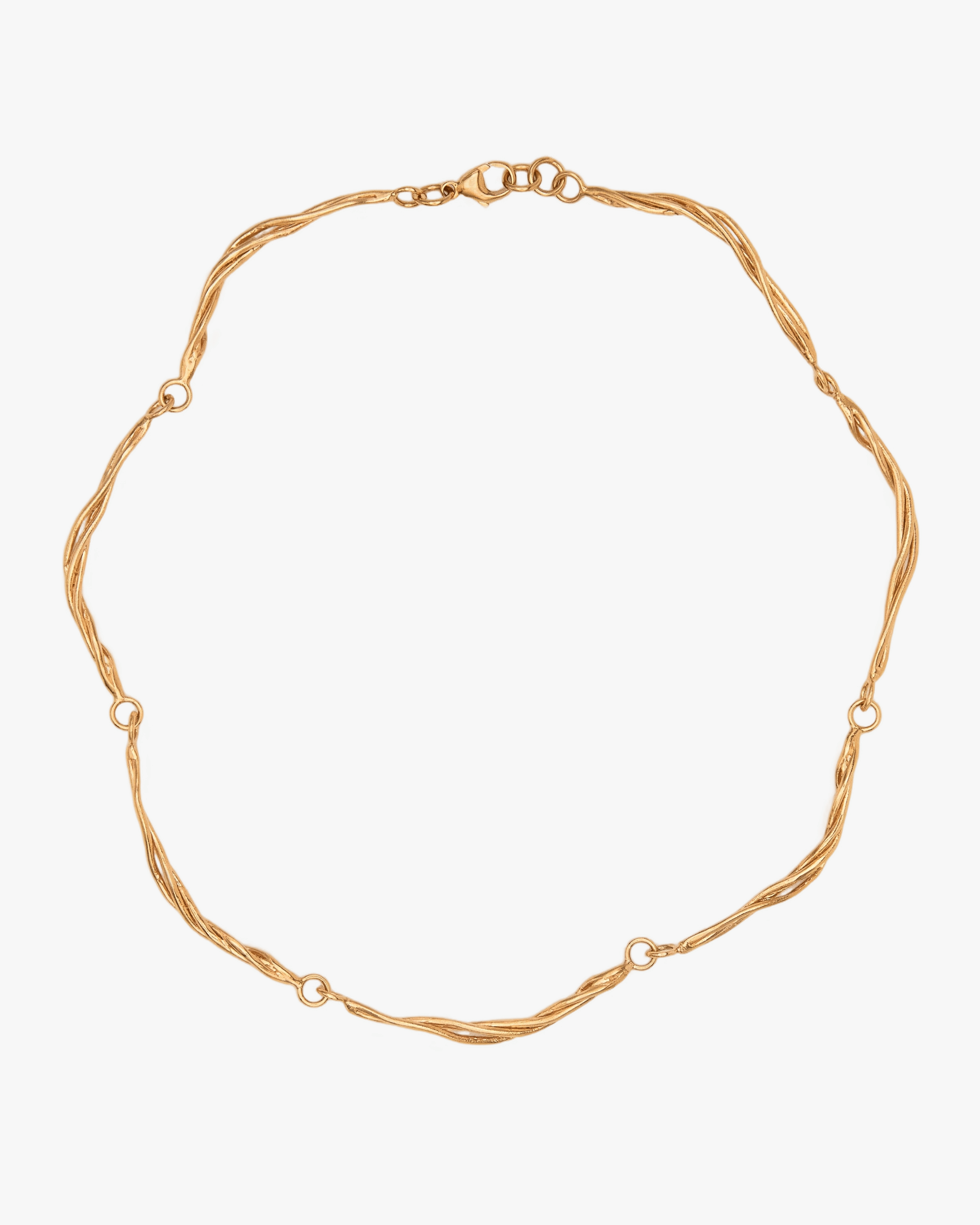 LIANA CHOKER GOLD made by Carolina De Barros