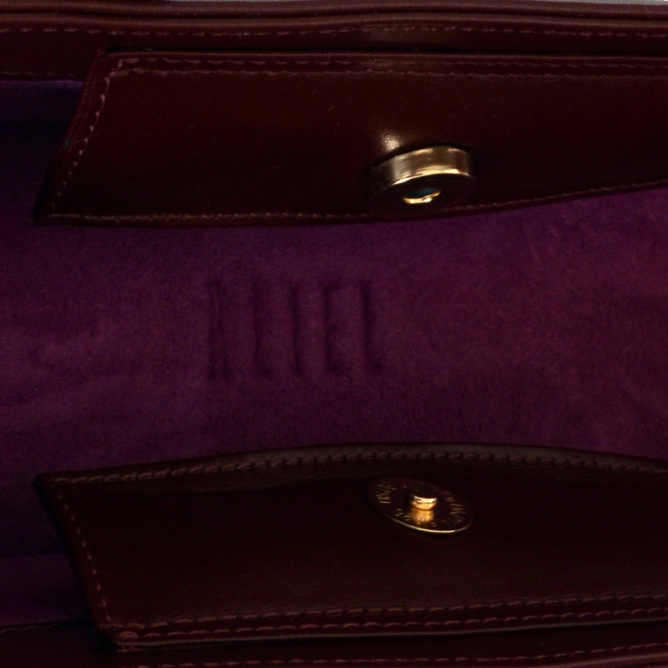 Jalila - Burgundy - Top Handle Bag made by ALIEL