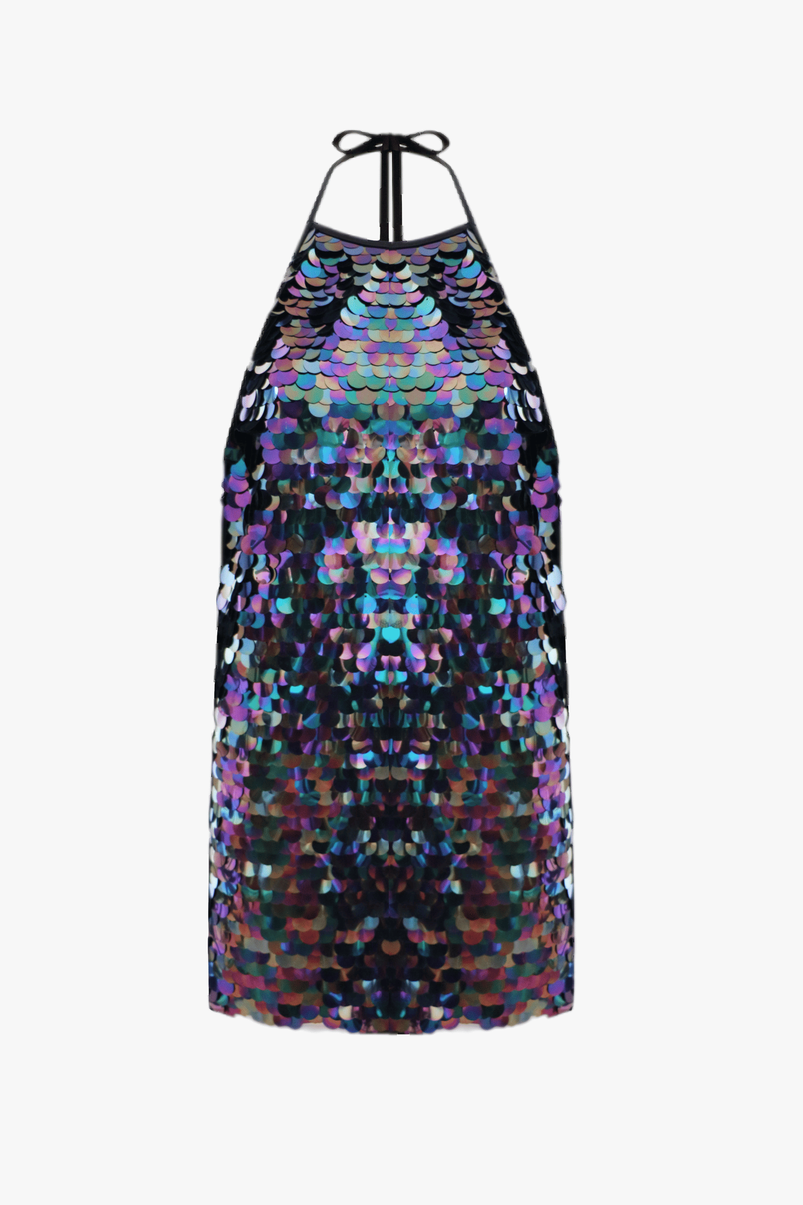 Gaia Sequined Mini Dress made by Lora Istanbul