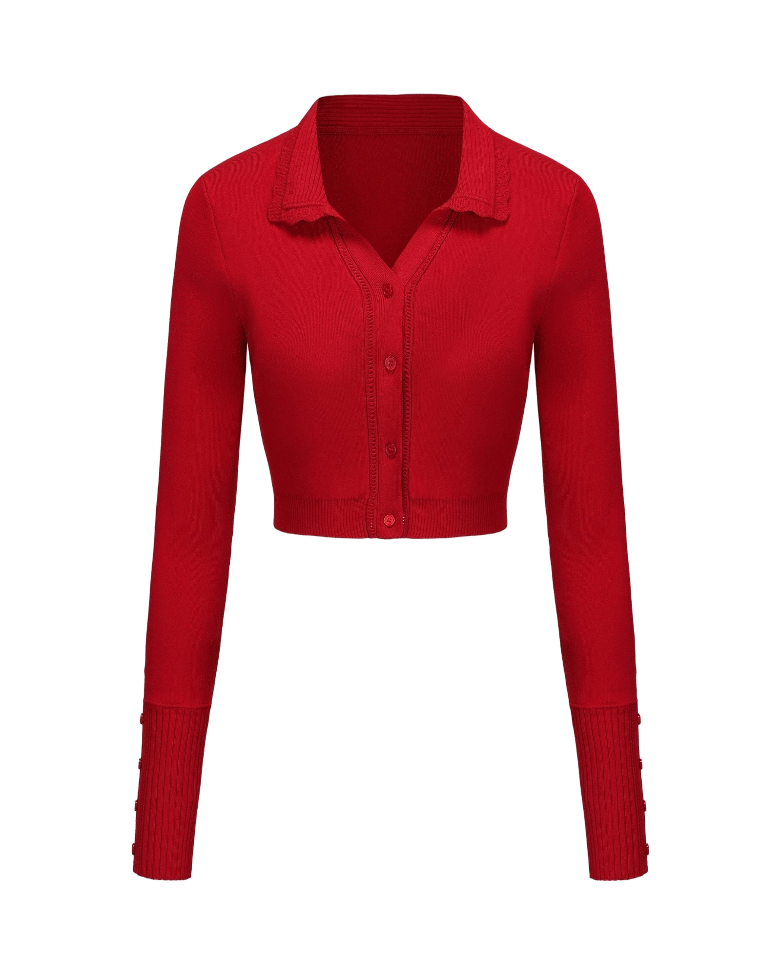 Jenna Cardigan (Red) made by Nana Jacqueline