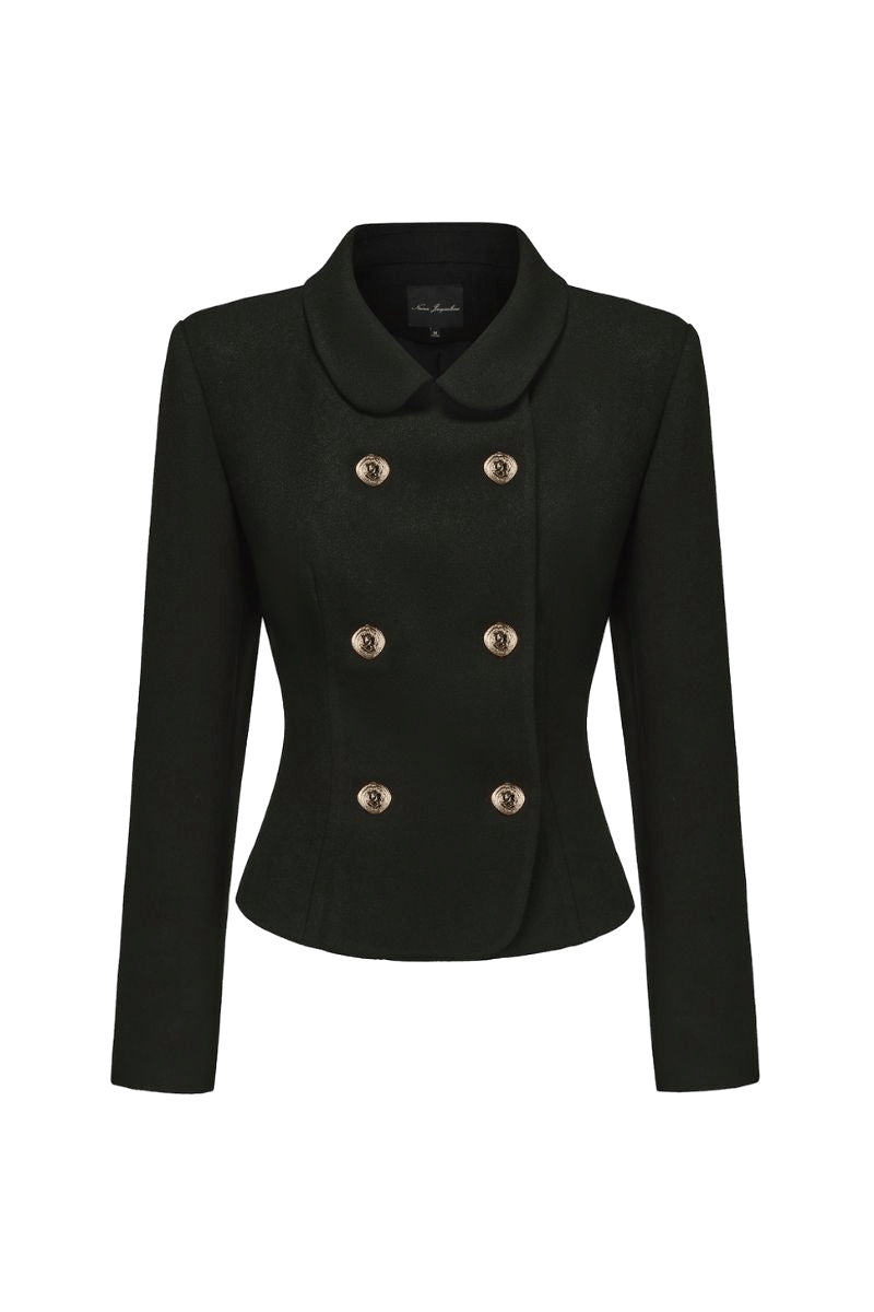 Chloe Blazer (Black) made by Nana Jacqueline