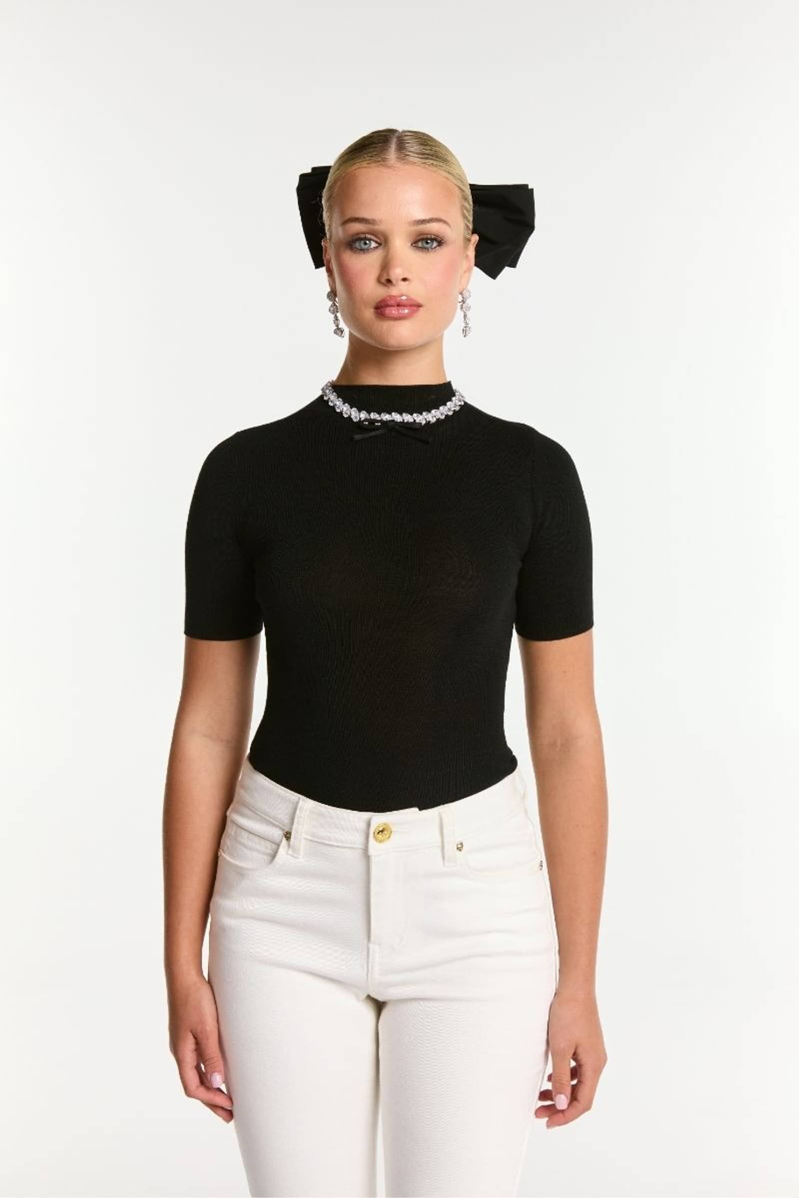 Brittany Jeans (White) made by Nana Jacqueline