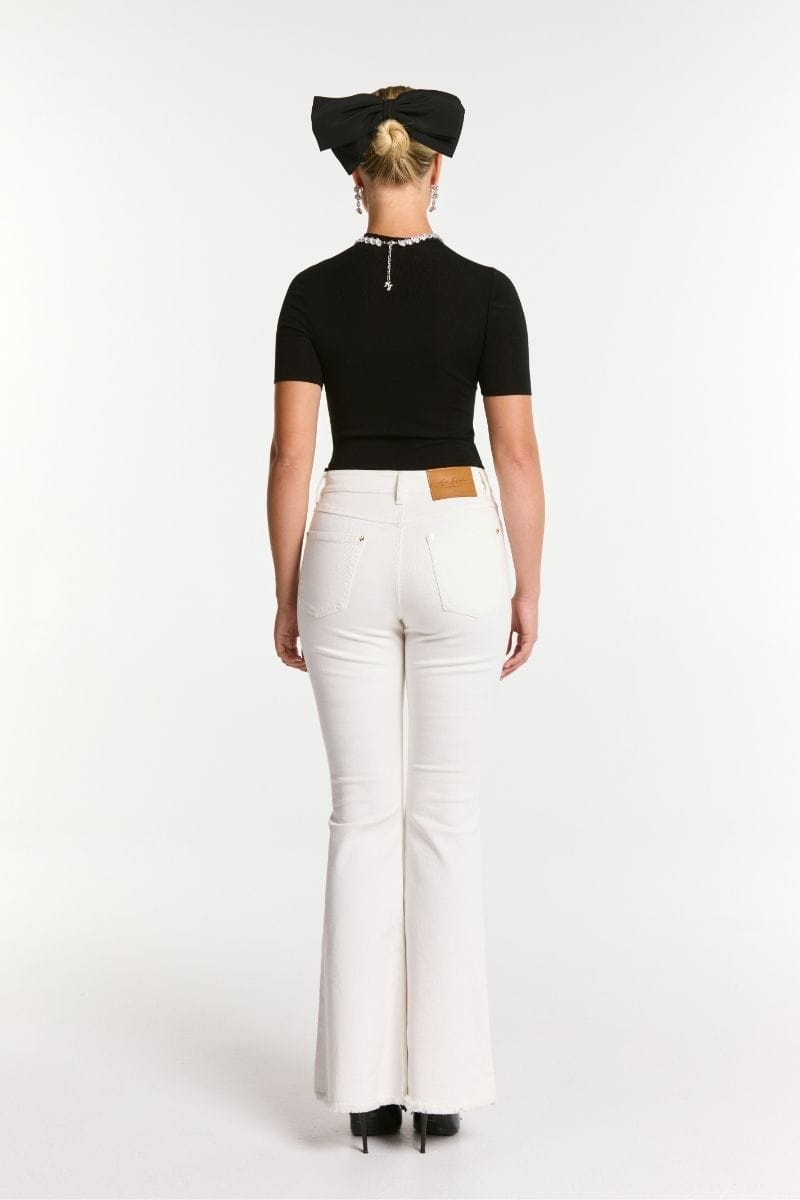 Brittany Jeans (White) made by Nana Jacqueline