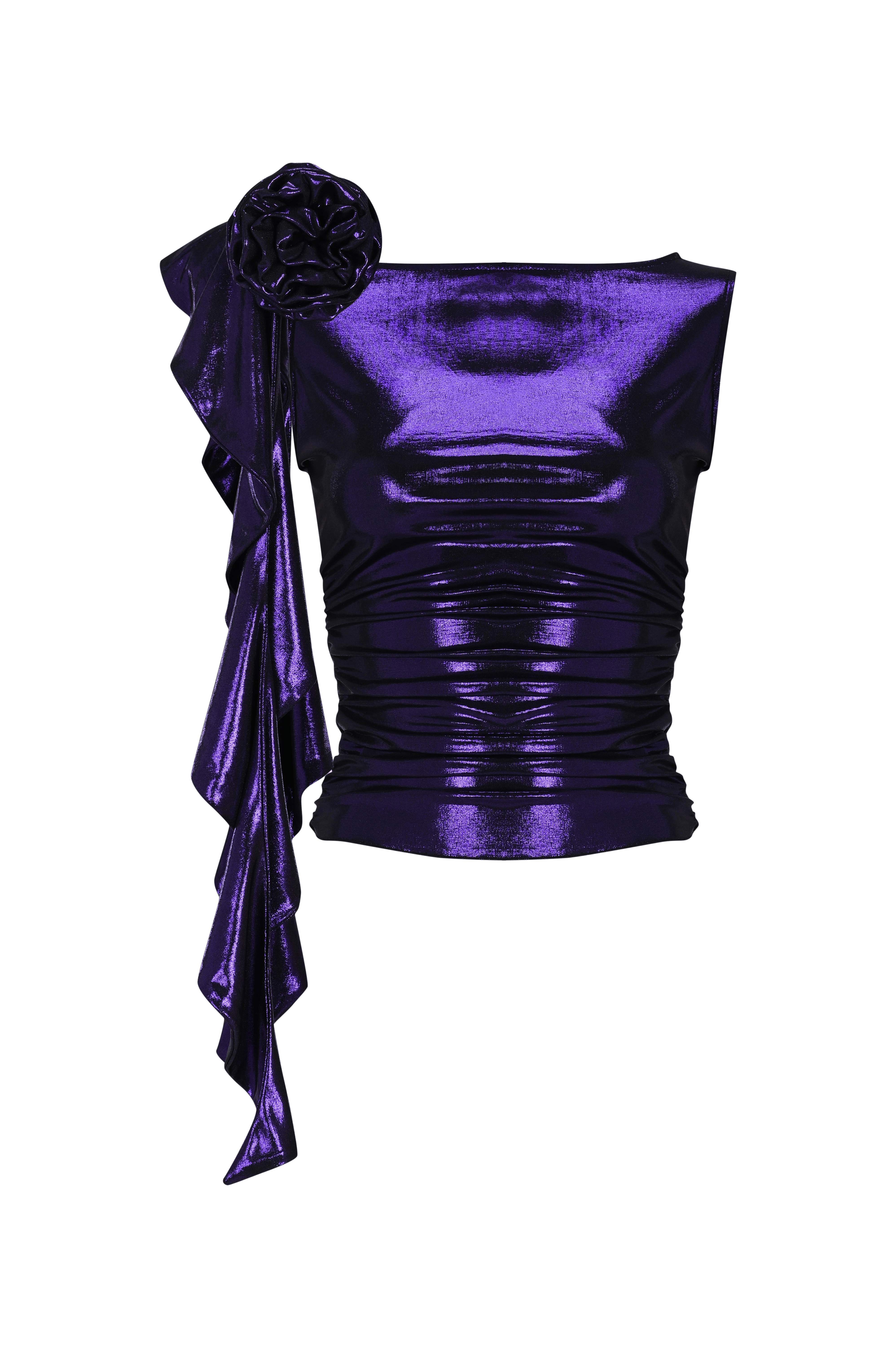 AFTER PARTY METALLIC TOP made by Khela