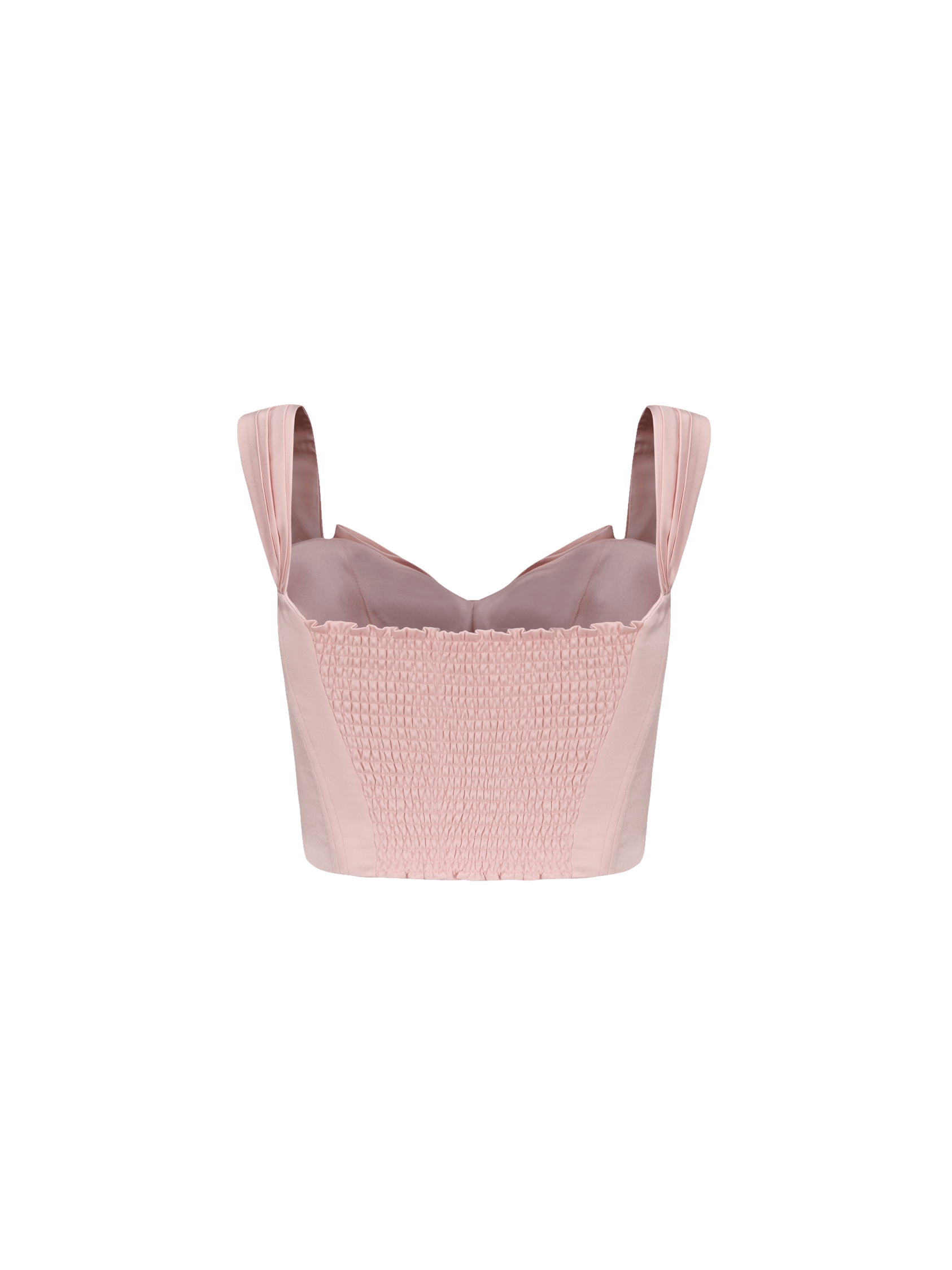 Alexandra Bow Top (Pink) (Final Sale) in Pink made by Nana Jacqueline