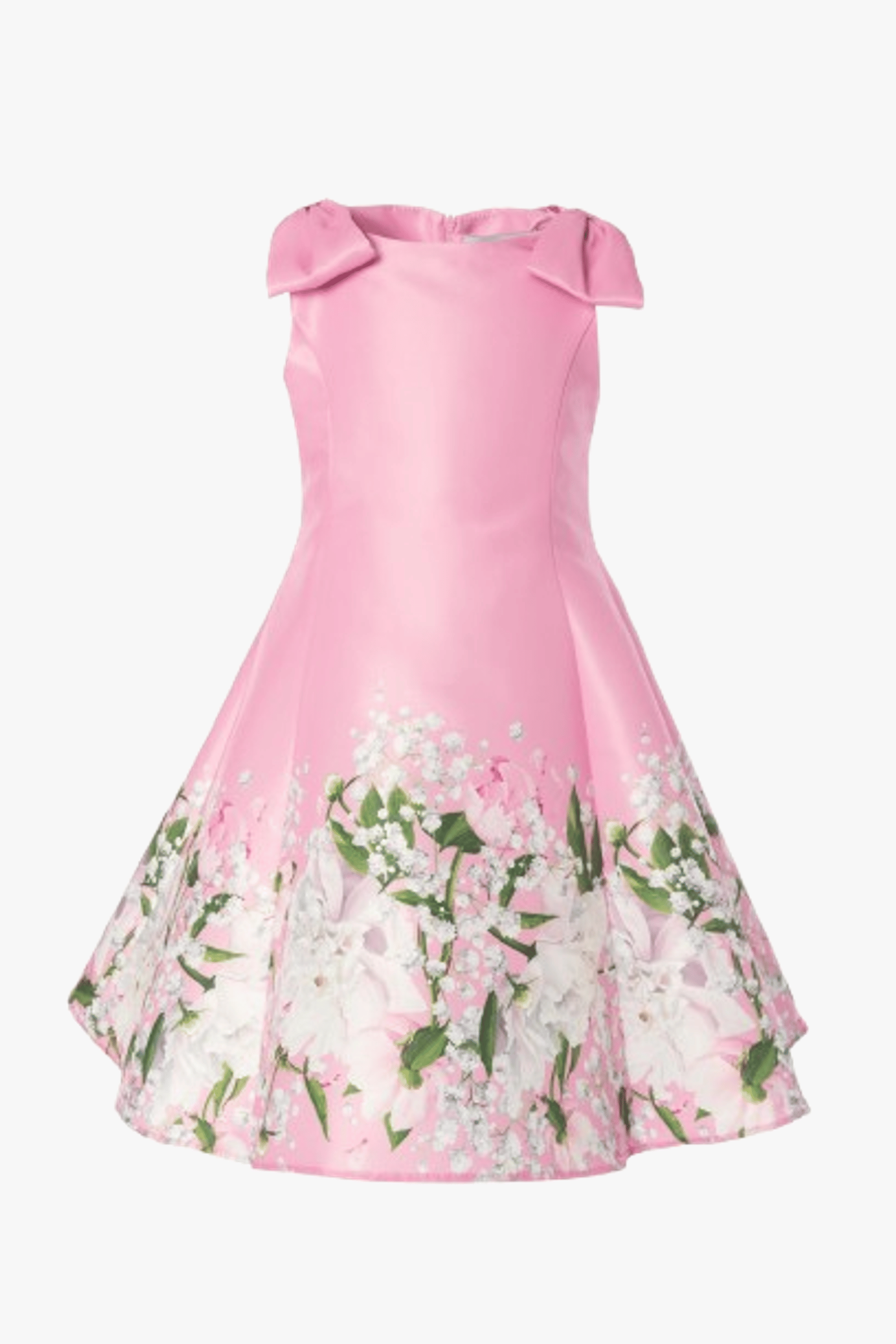 Floral Bow Dress made by Mama Luma