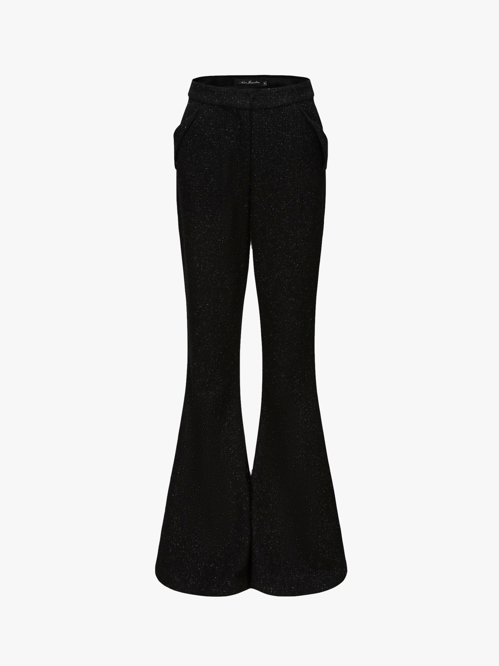 Cara Silk Pants (Black) (Final Sale) made by Nana Jacqueline