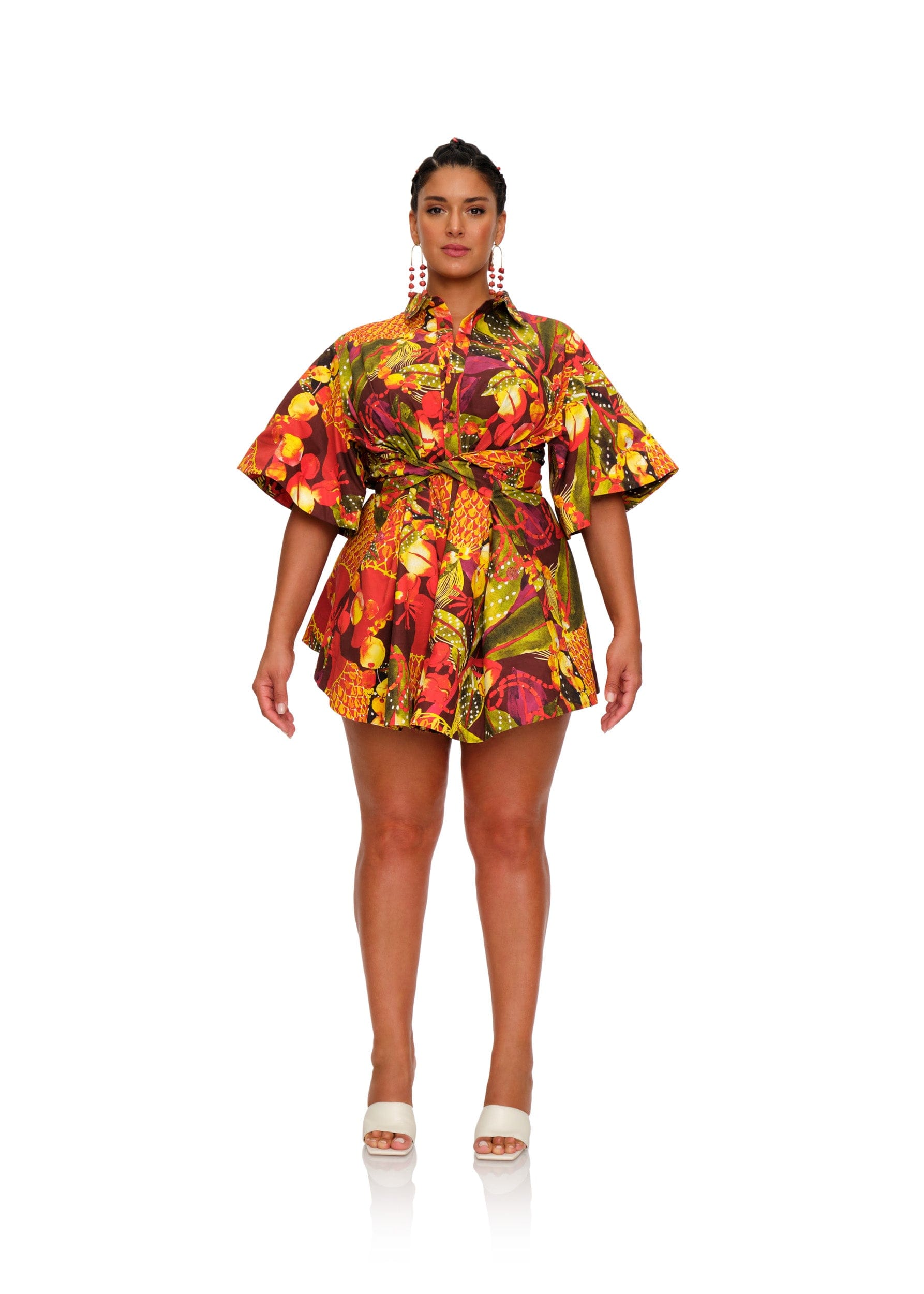 SHANTI ROMPER - KOLA PRINT made by Andrea Iyamah