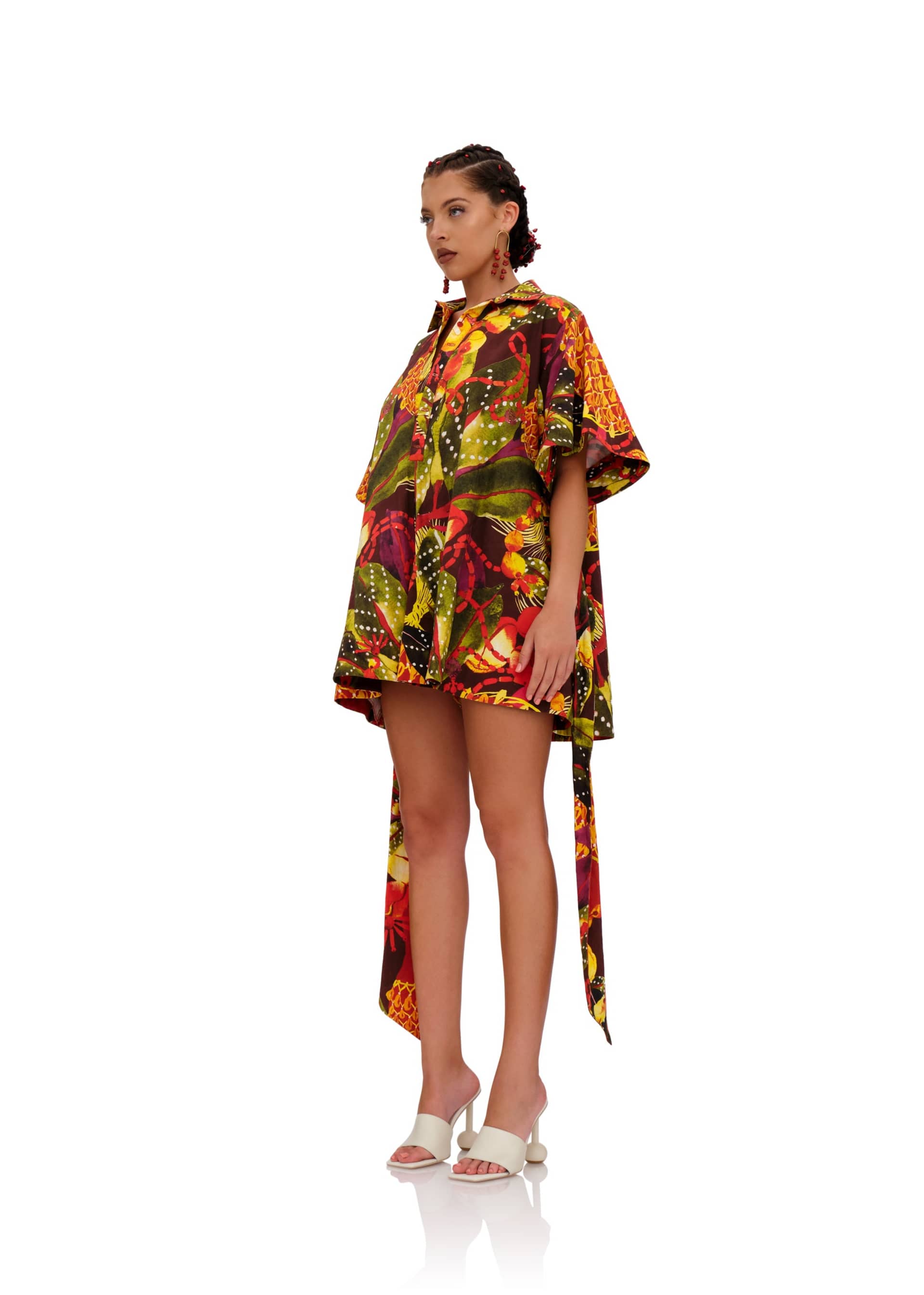 SHANTI ROMPER - KOLA PRINT made by Andrea Iyamah
