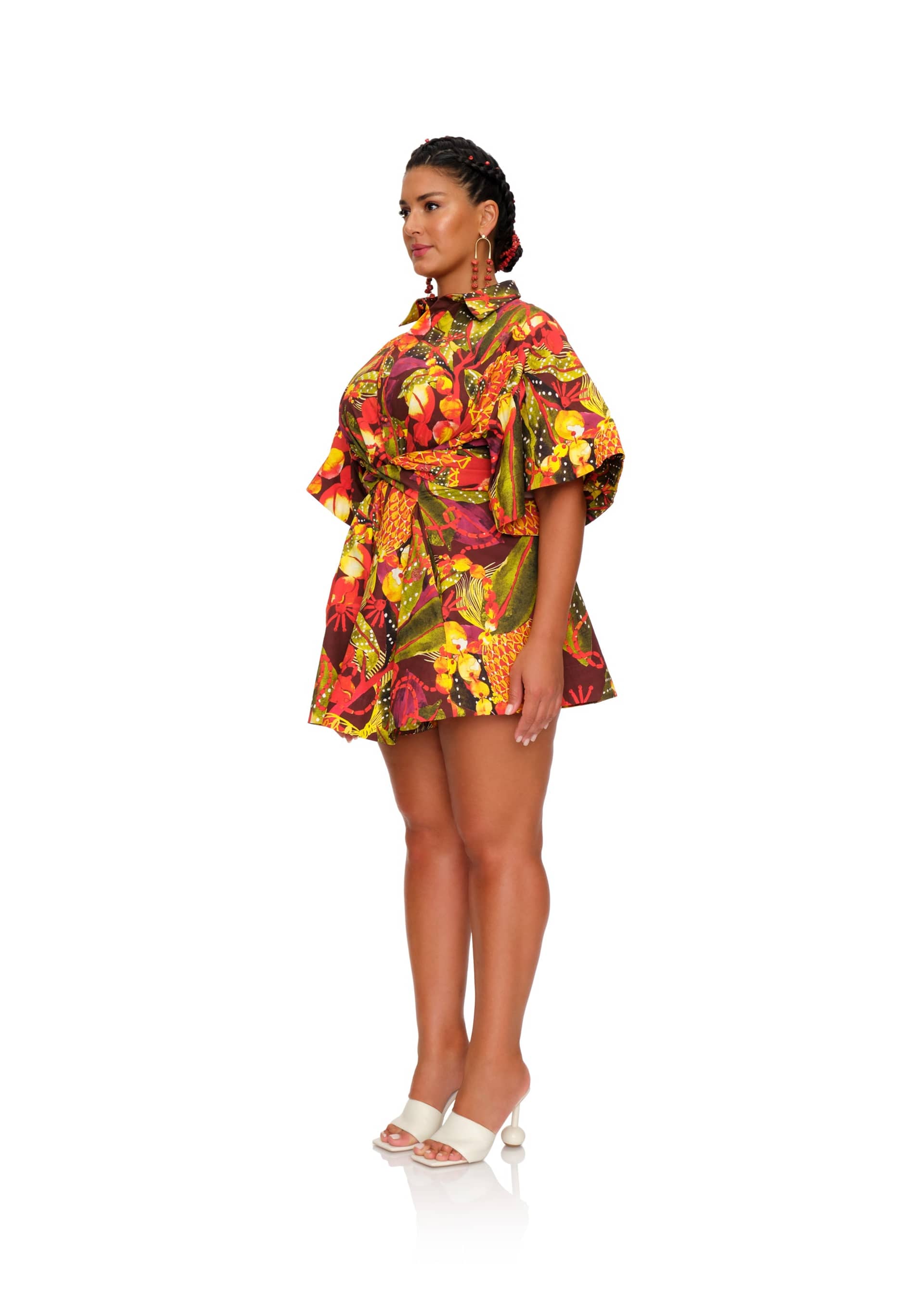 SHANTI ROMPER - KOLA PRINT made by Andrea Iyamah