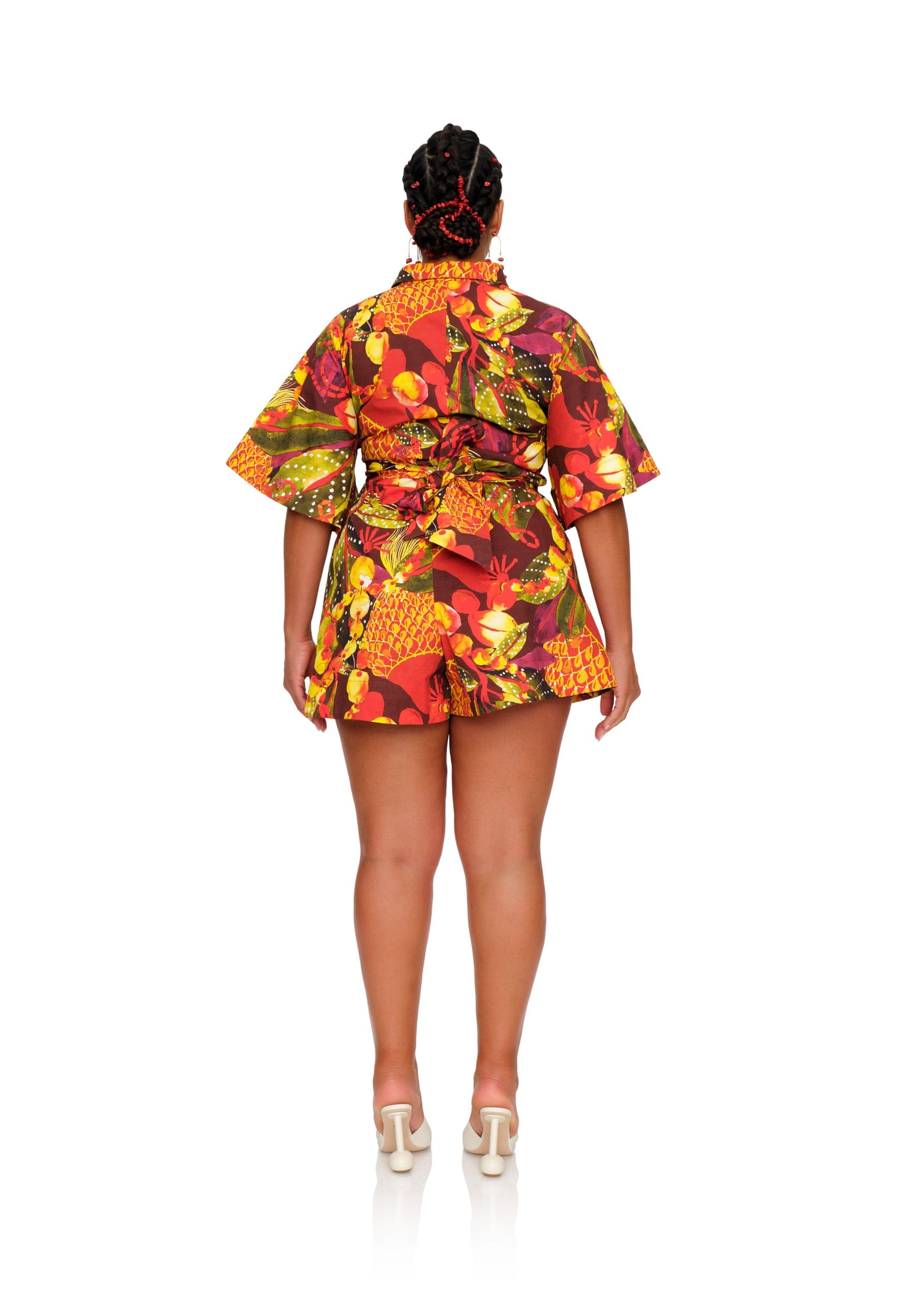 SHANTI ROMPER - KOLA PRINT made by Andrea Iyamah