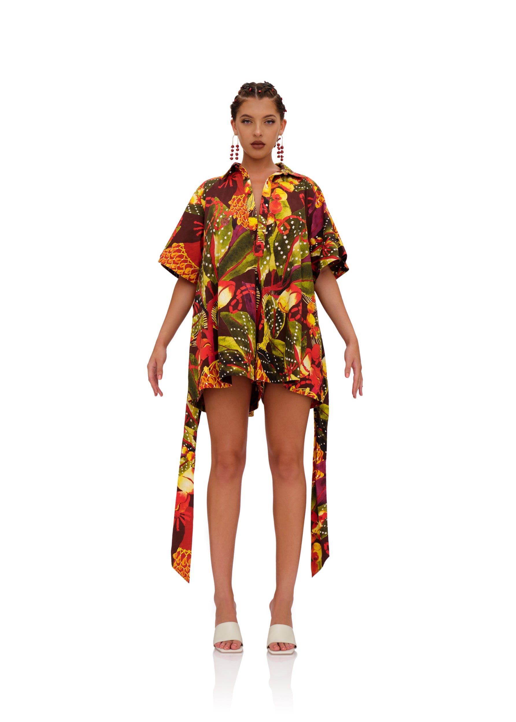 SHANTI ROMPER - KOLA PRINT made by Andrea Iyamah