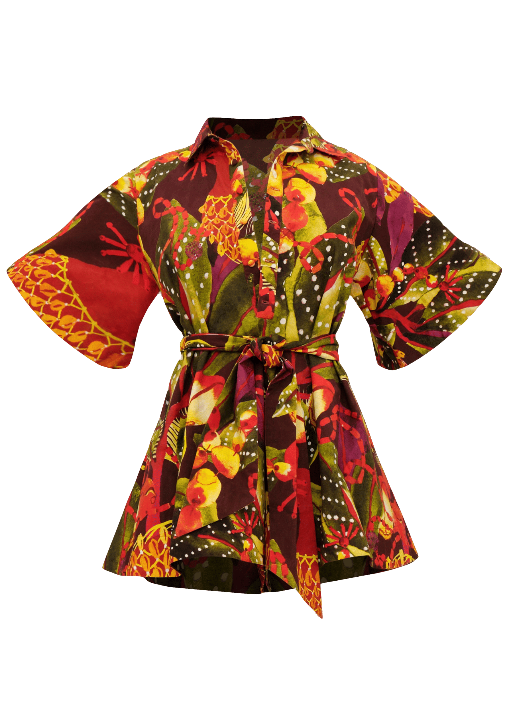 SHANTI ROMPER - KOLA PRINT made by Andrea Iyamah