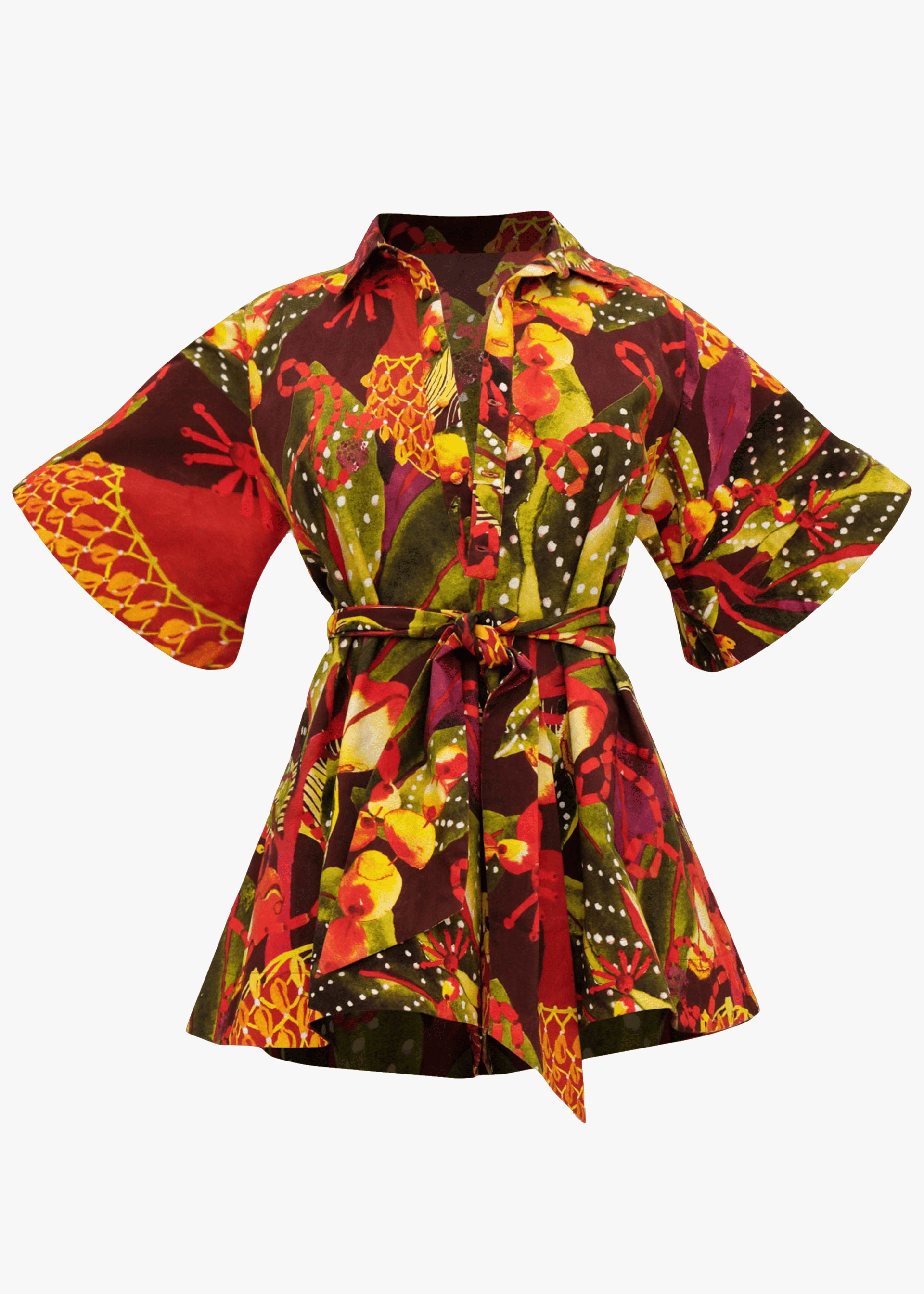 SHANTI ROMPER - KOLA PRINT made by Andrea Iyamah