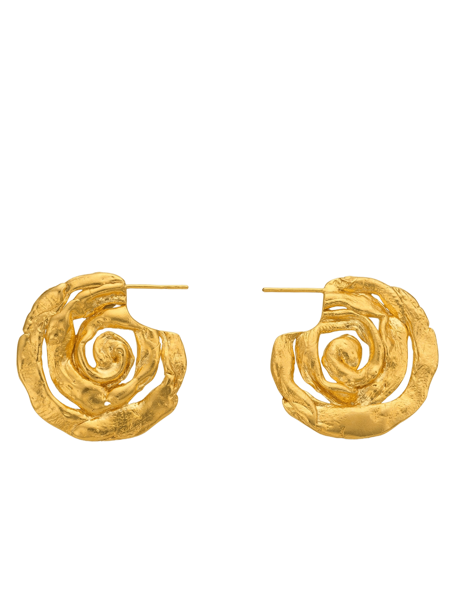 Origin Earrings Gold made by Eva Remenyi