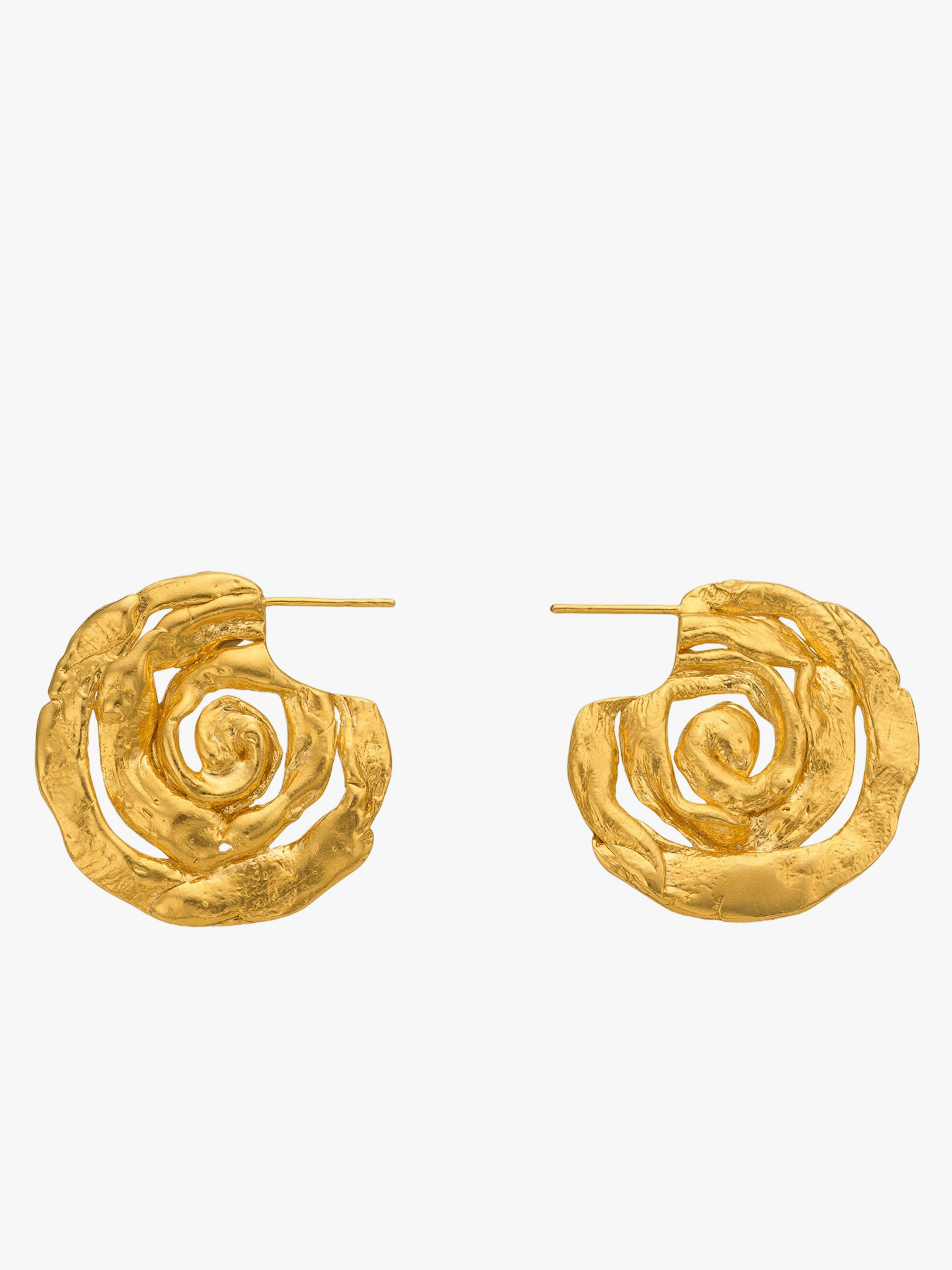 Origin Earrings Gold made by Eva Remenyi