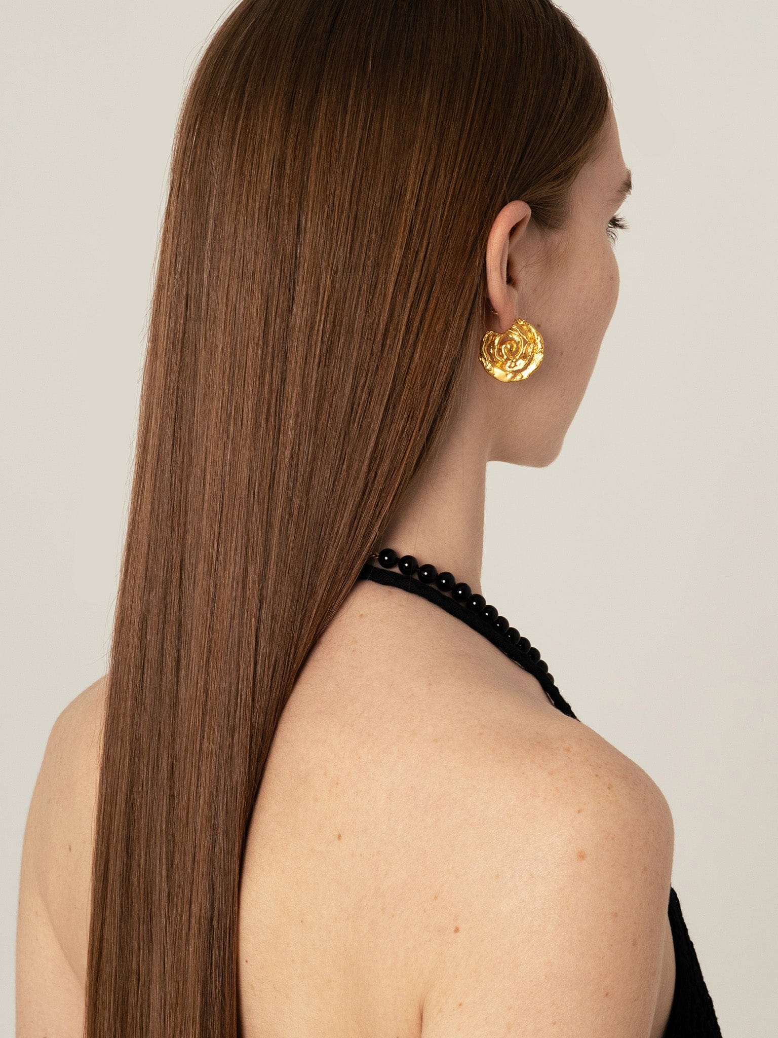 Origin Earrings Gold made by Eva Remenyi