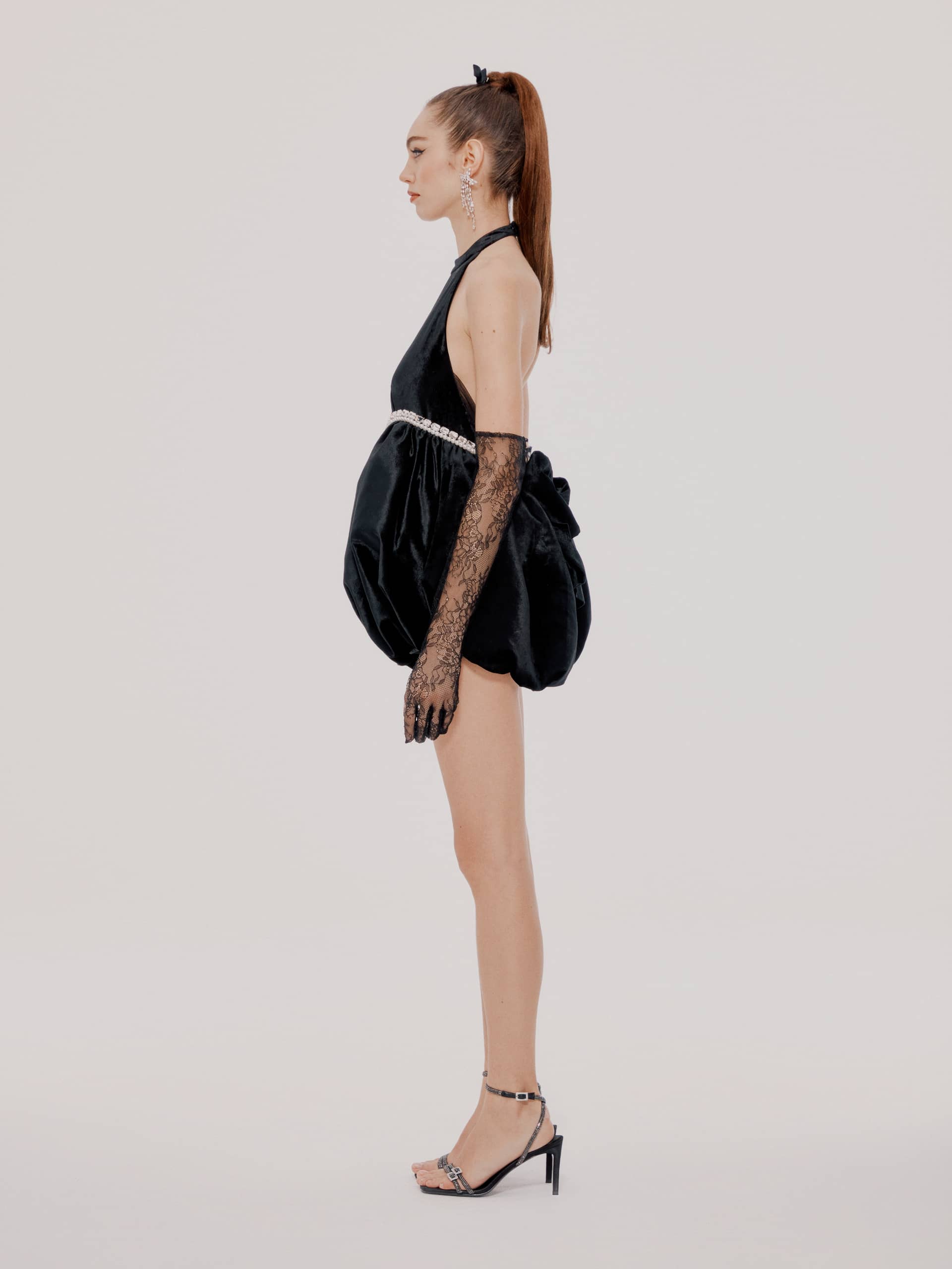 Black Sienna Jumpsuit in Black made by Nana Jacqueline