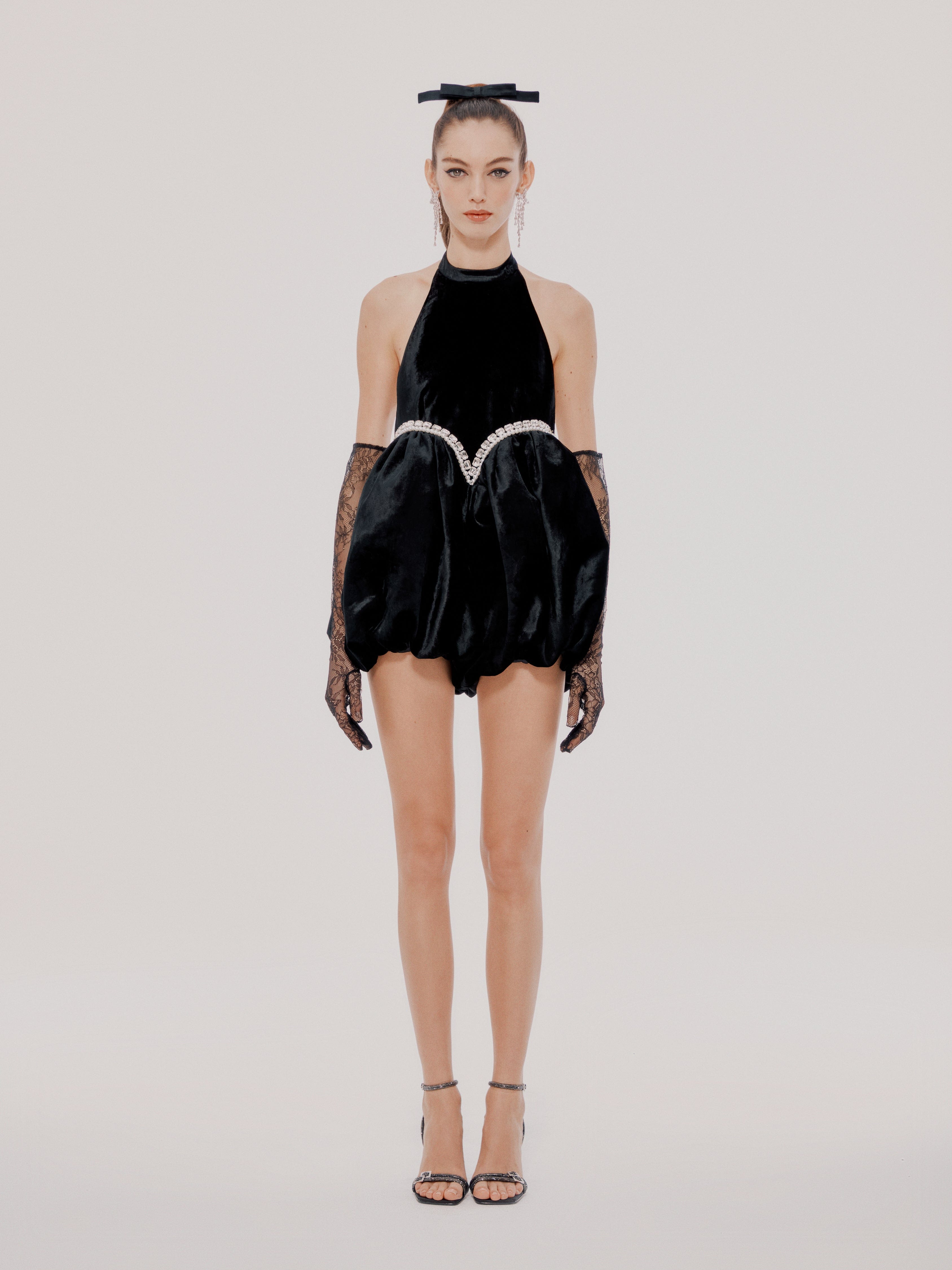 Black Sienna Jumpsuit in Black made by Nana Jacqueline