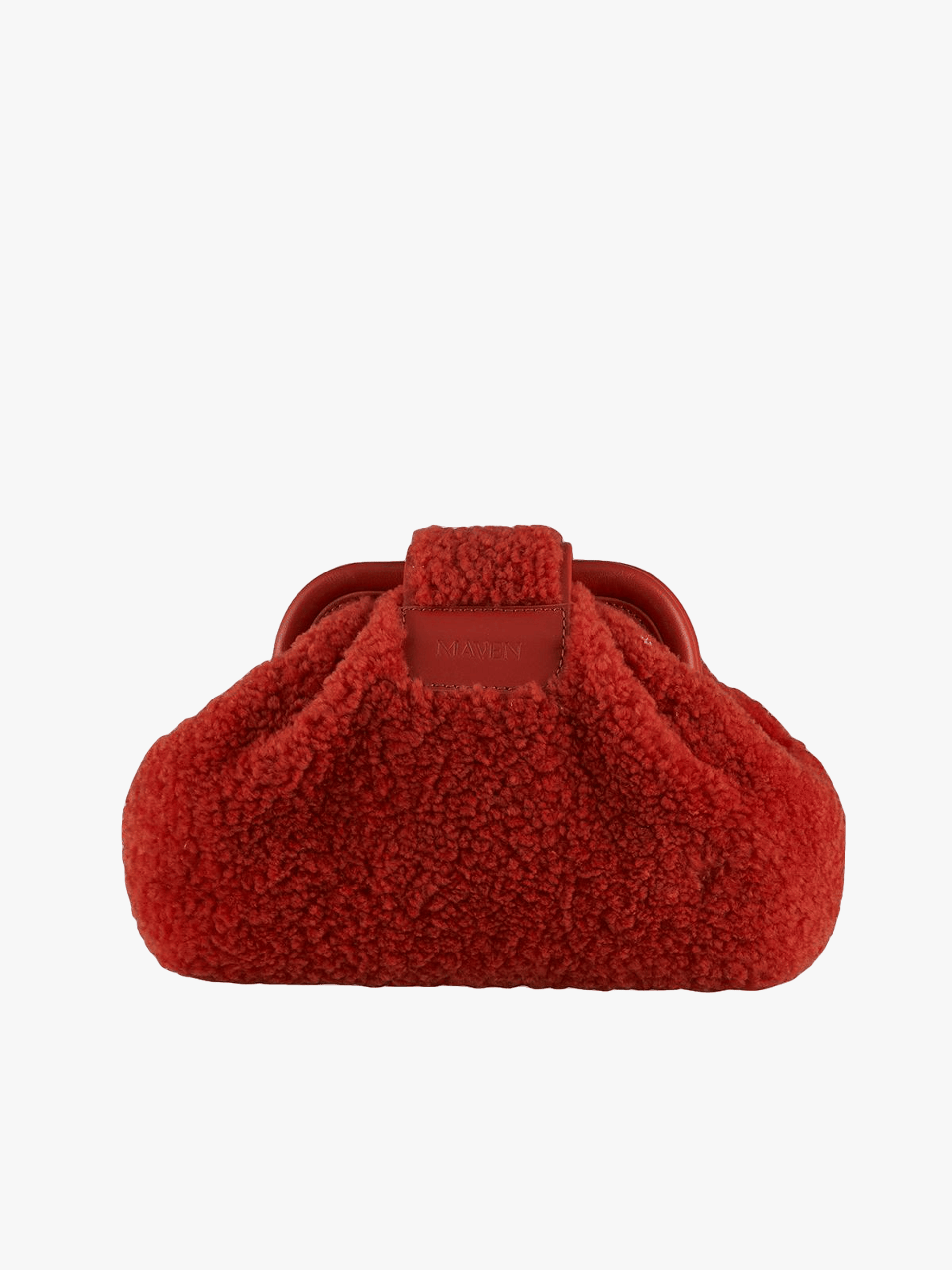 Eva Mini Turuncu in Red made by Maven Bag