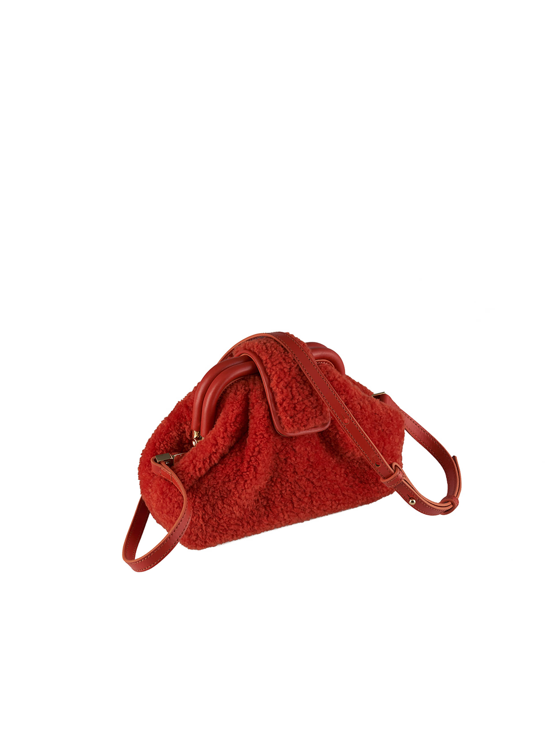 Eva Mini Turuncu in Red made by Maven Bag